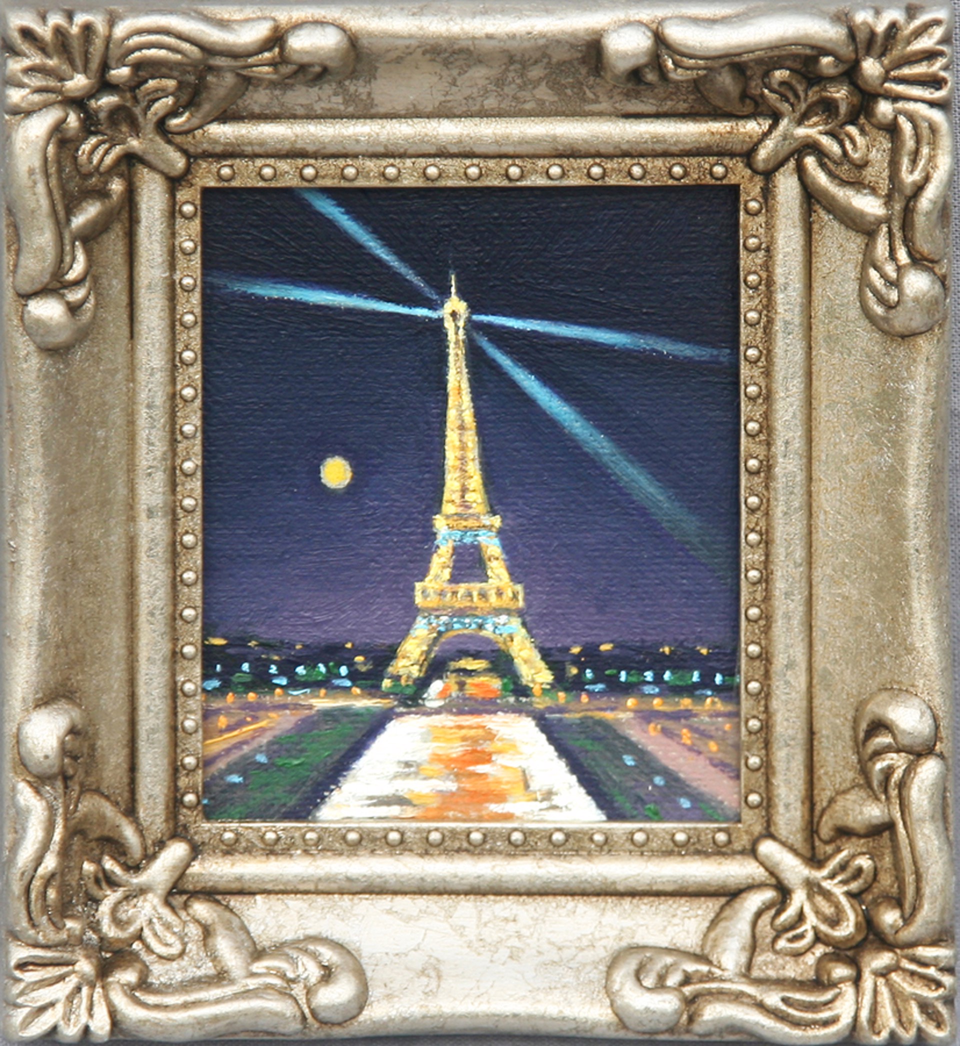 Delightful Night-full Eiffel by Ben Xu