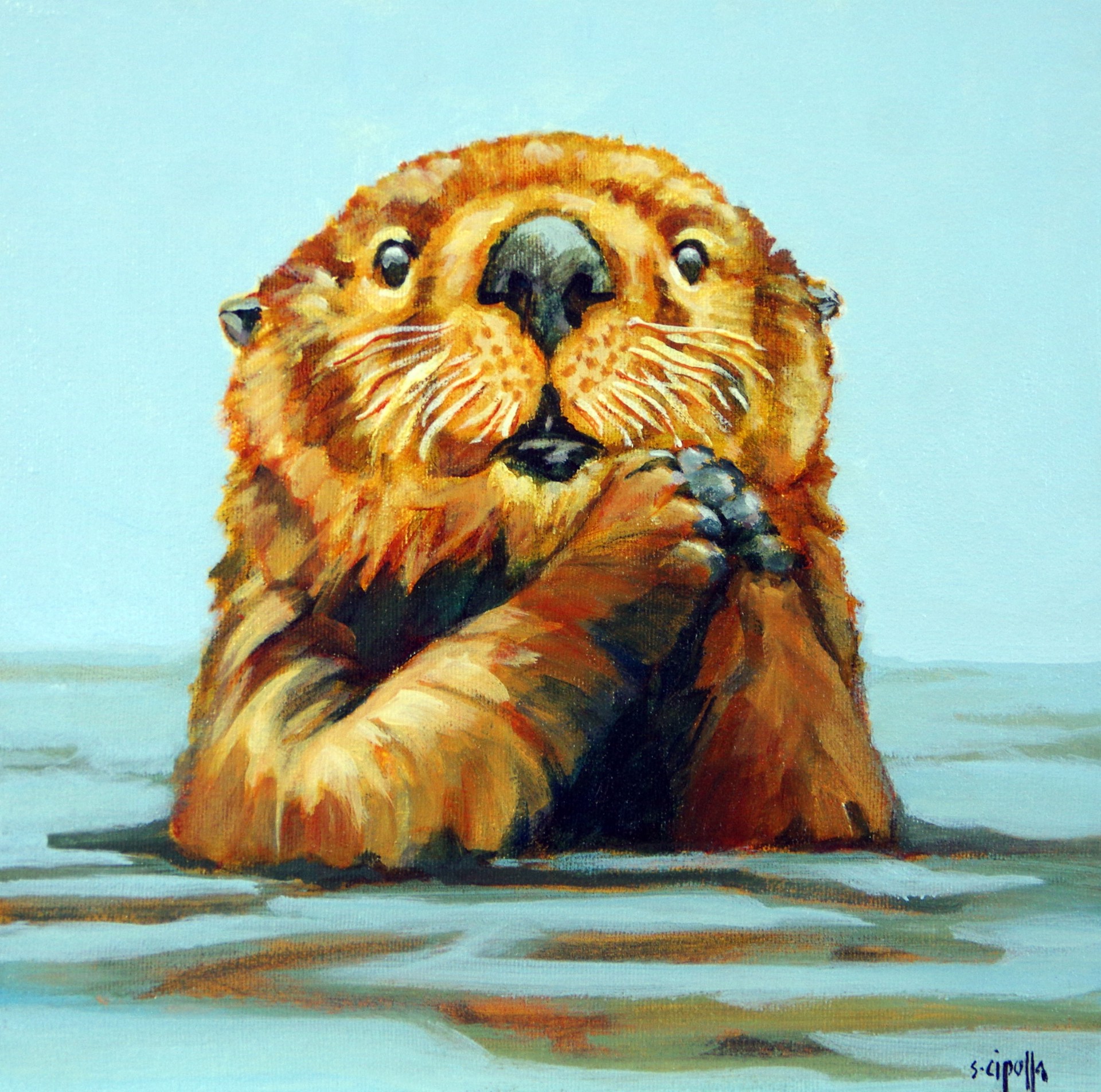 Otter Fun by SUSIE CIPOLLA