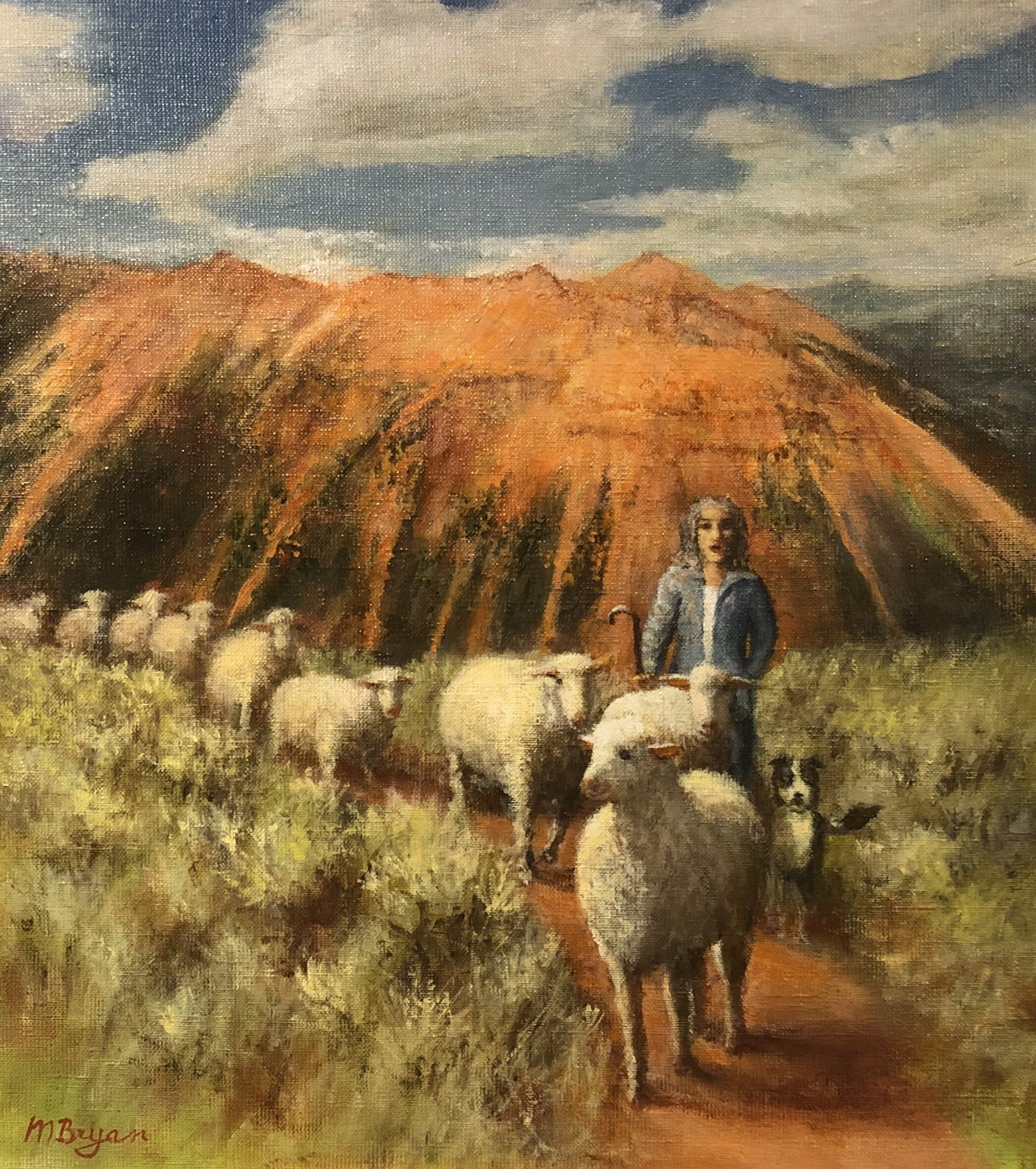 On the Way Home - Red Mountain by Malcolm Bryan
