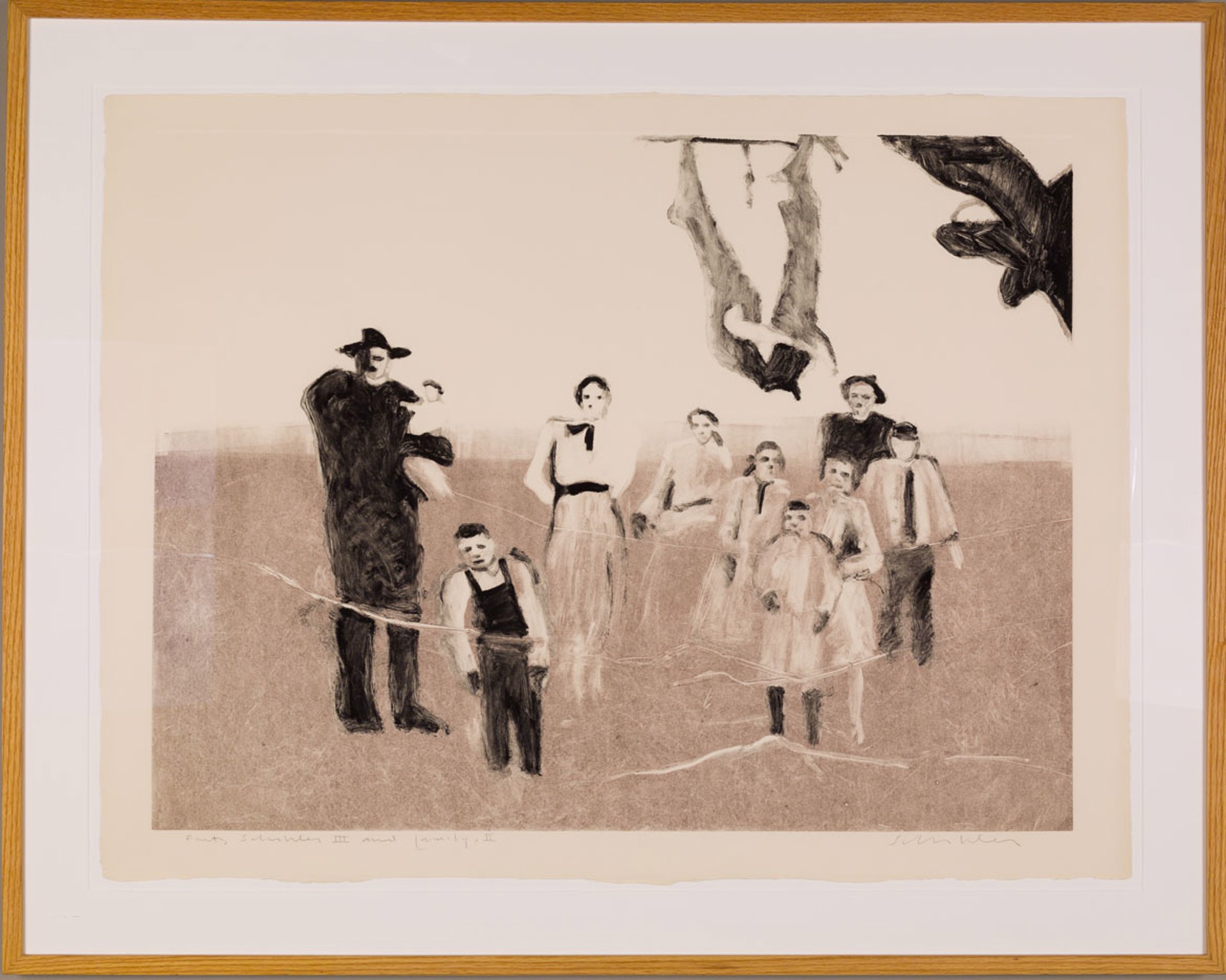 Fritz Scholder III and Family, II by Fritz Scholder
