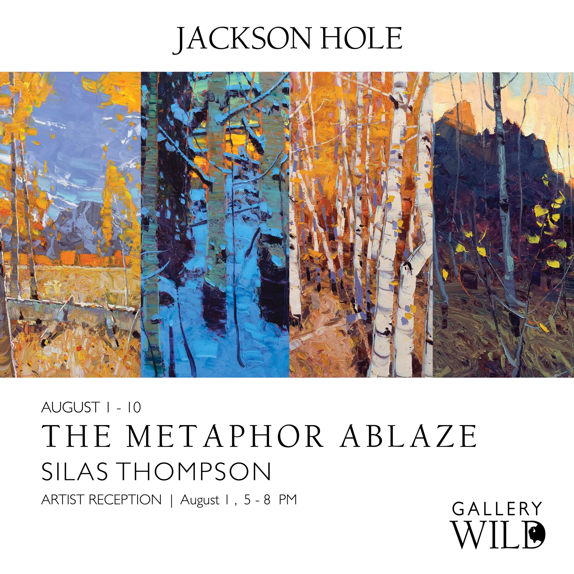 THE METAPHOR ABLAZE | Silas Thompson | Gallery Wild