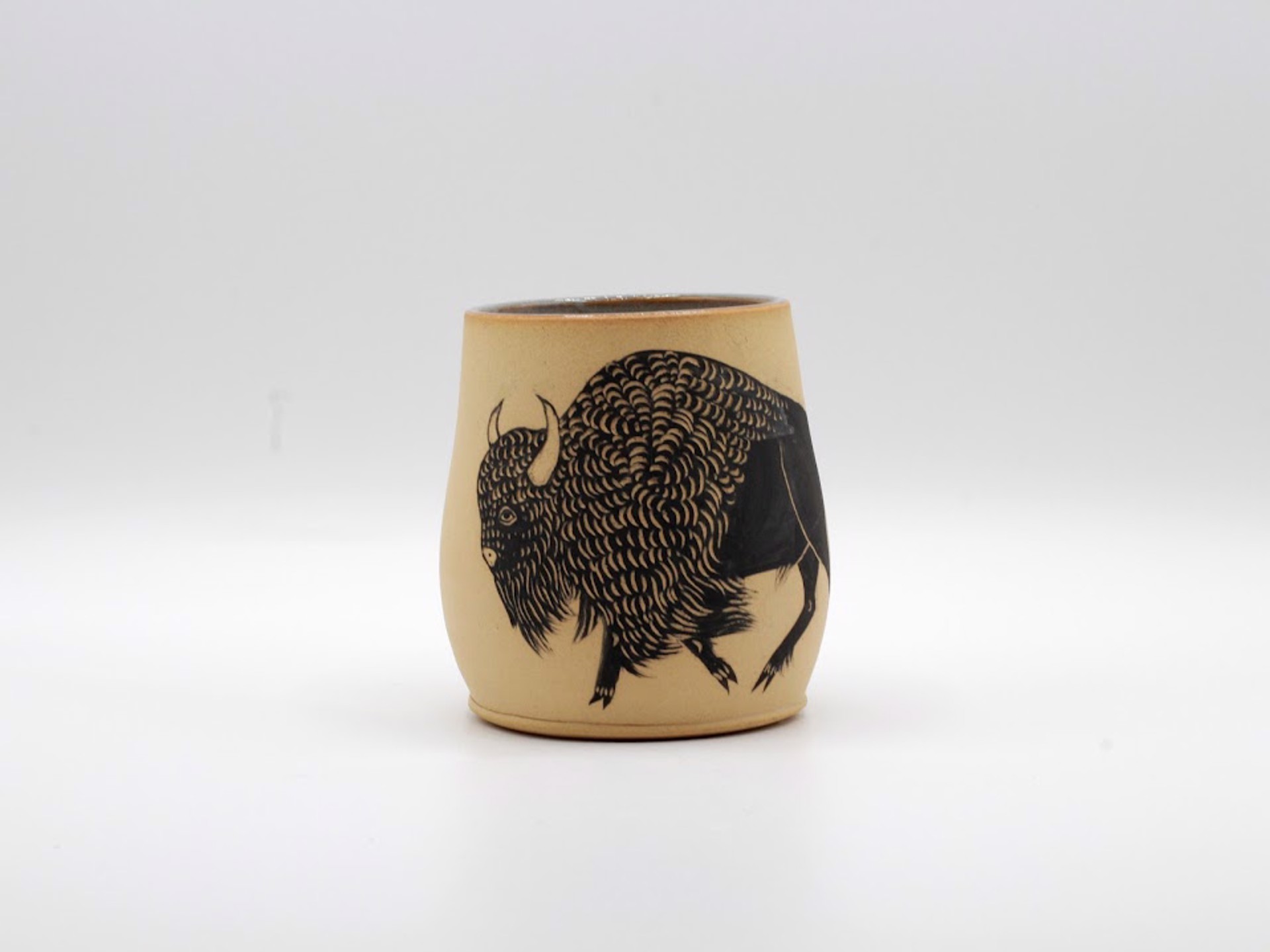 Buffalo Mug by Christine Sutton