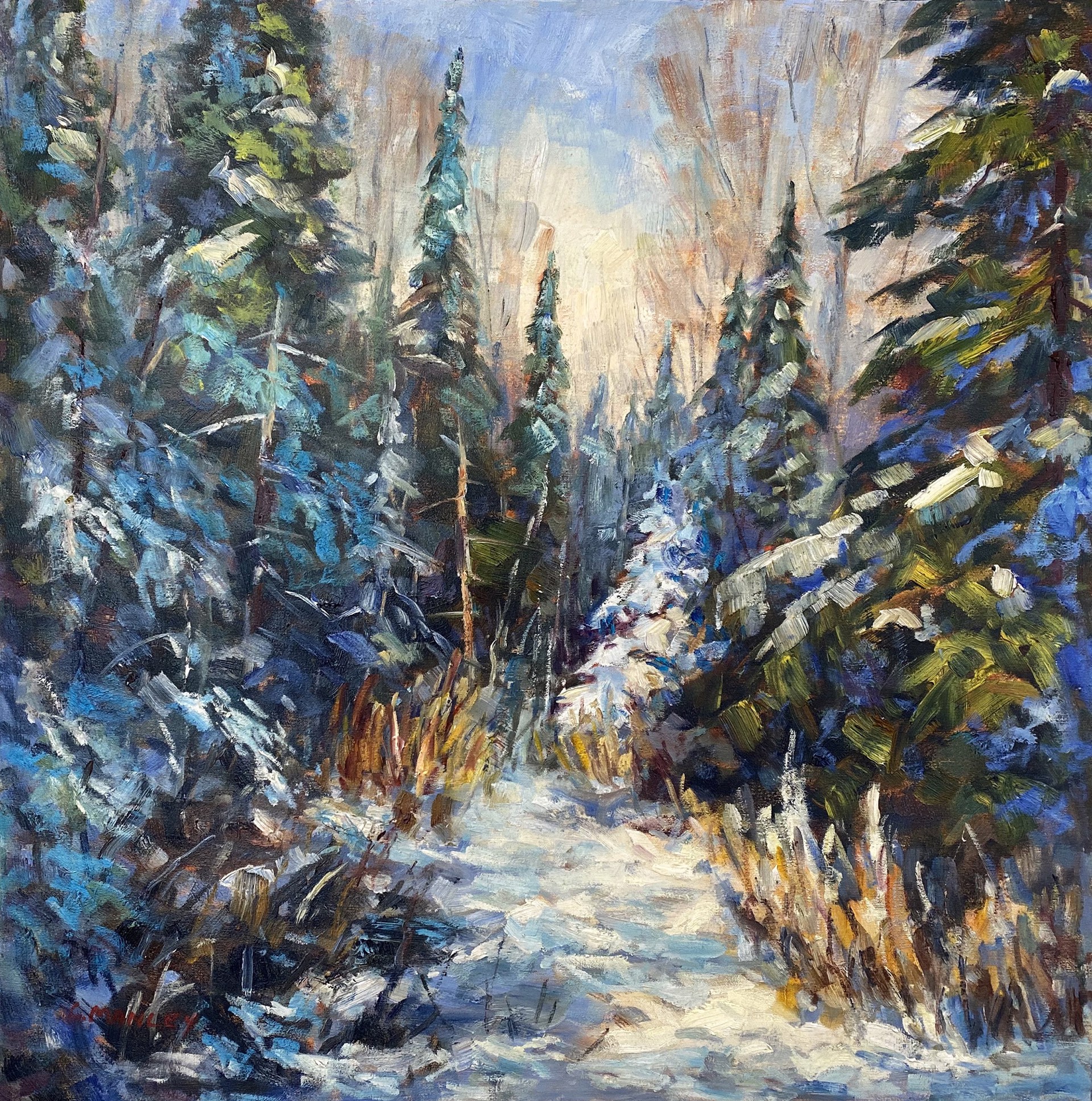 Algonquin Winter by Lucy Manley
