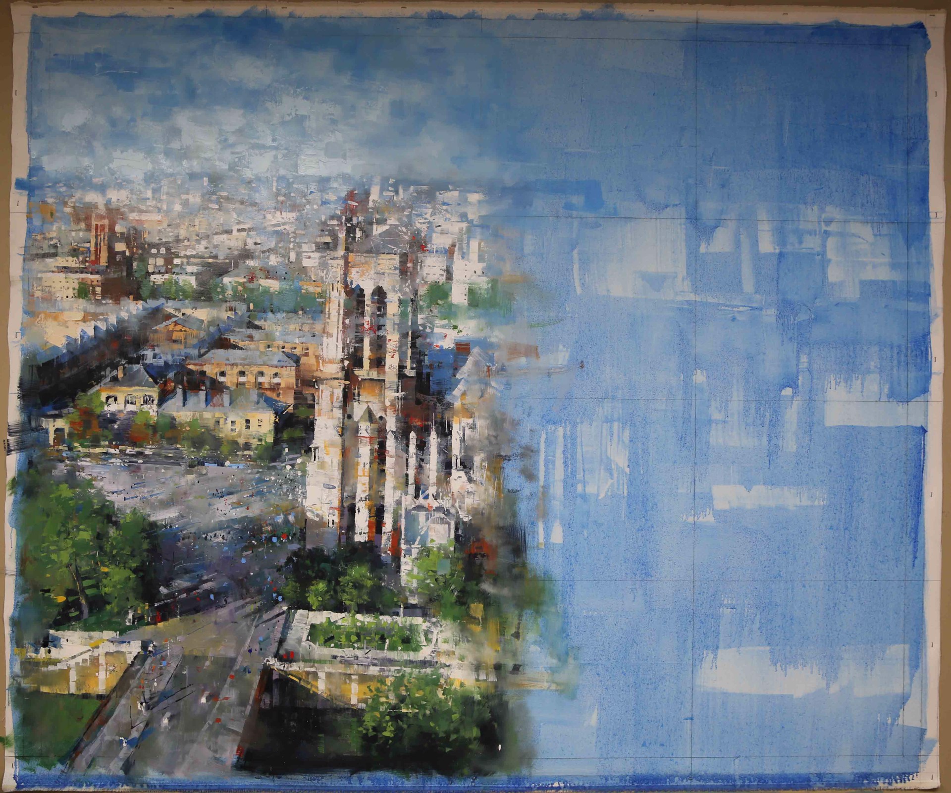 Over The Basilica by MARK LAGUE