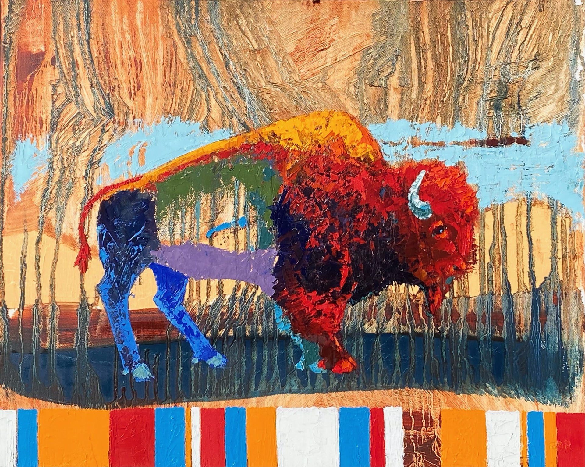 Legacy Canyon Bison by Ron Russon