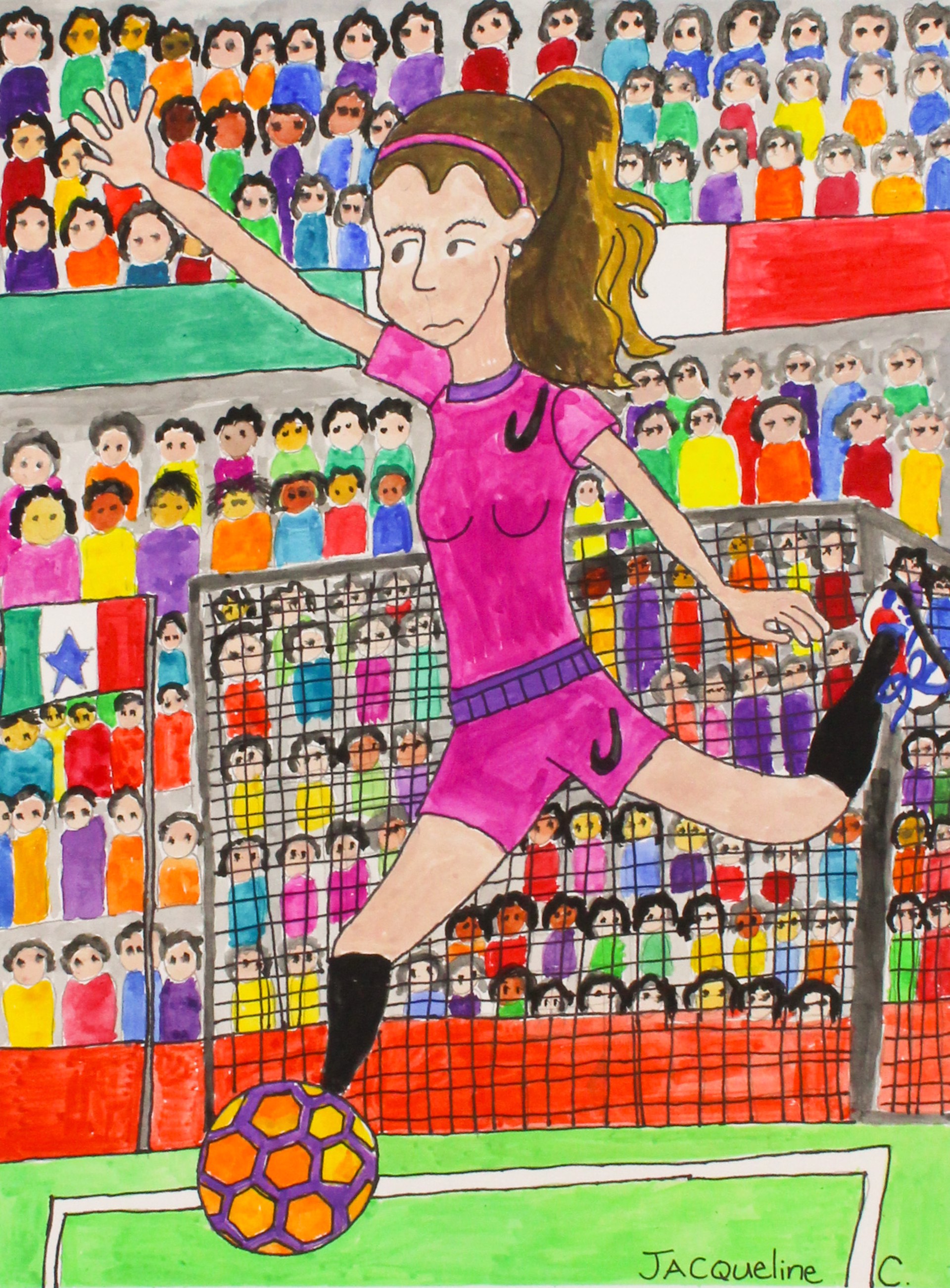Soccer Game by Jacqueline Coleman