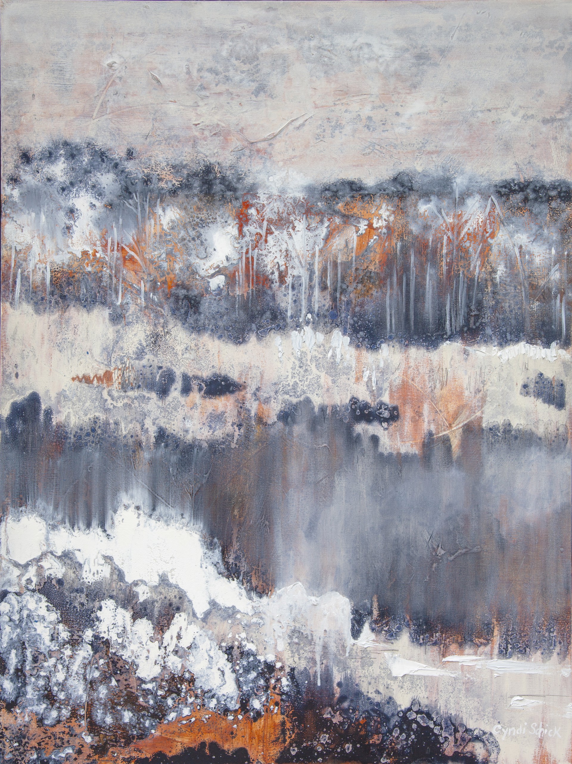 Suspended in Silence I by Cyndi Schick