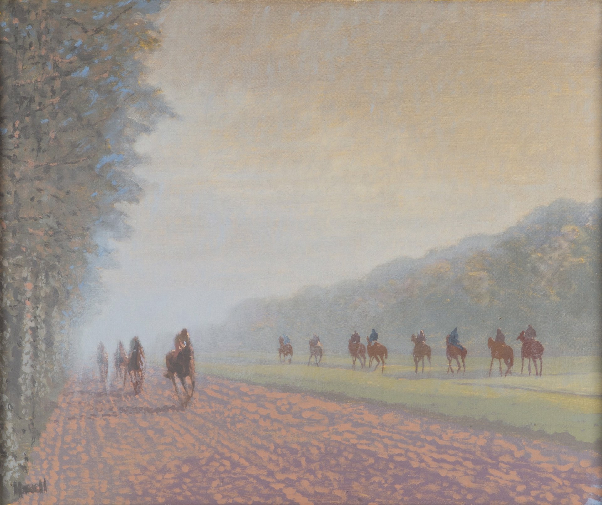 On the Gallops by Peter Howell