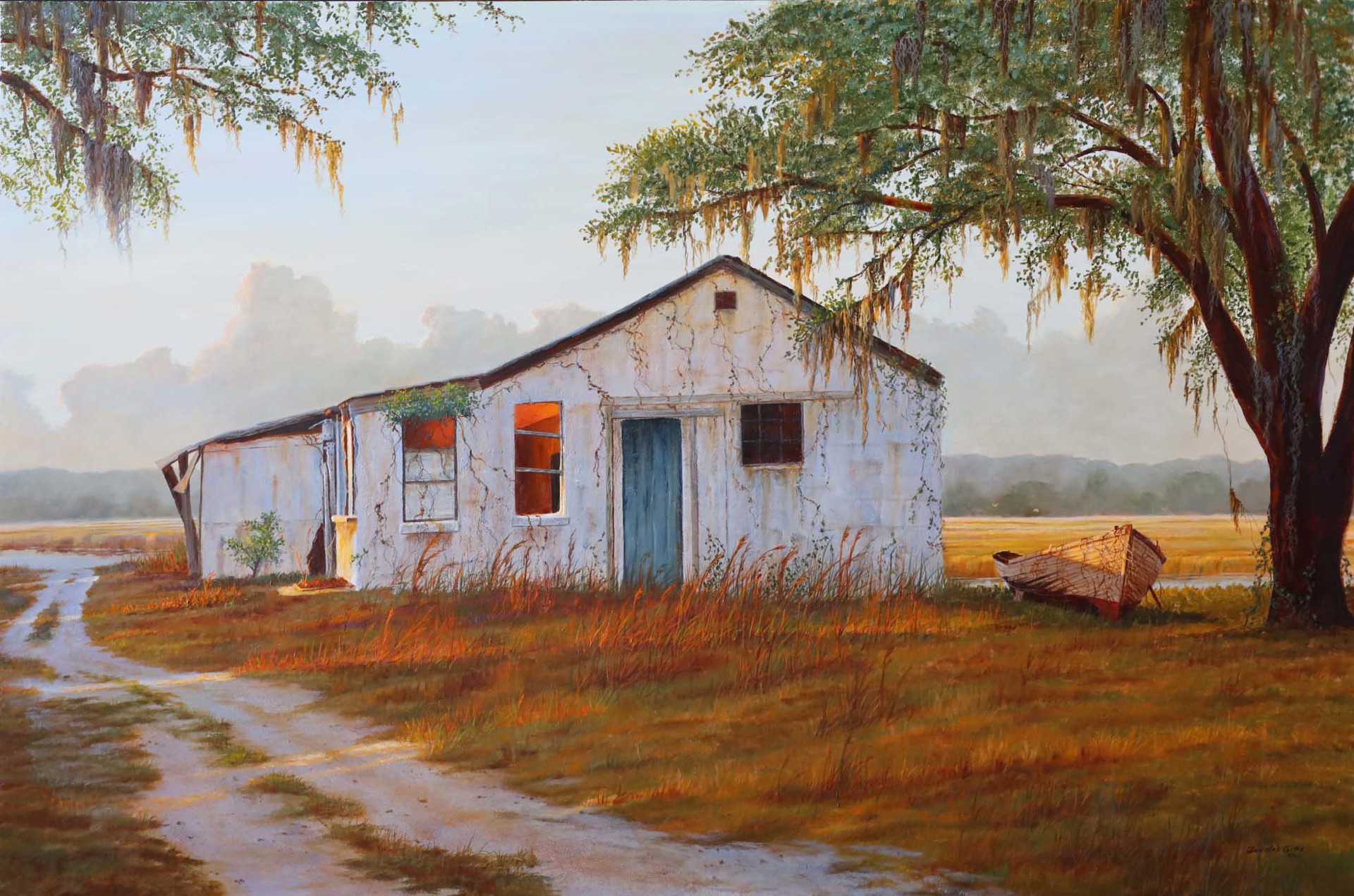Oyster Factory Morning by Douglas Grier -- Giclee Prints
