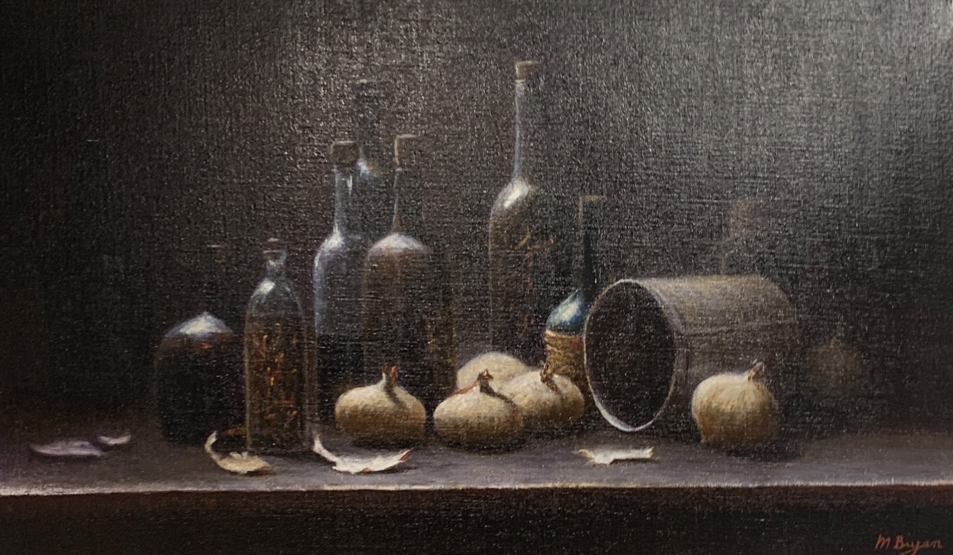 Onions & Bottles by Malcolm Bryan