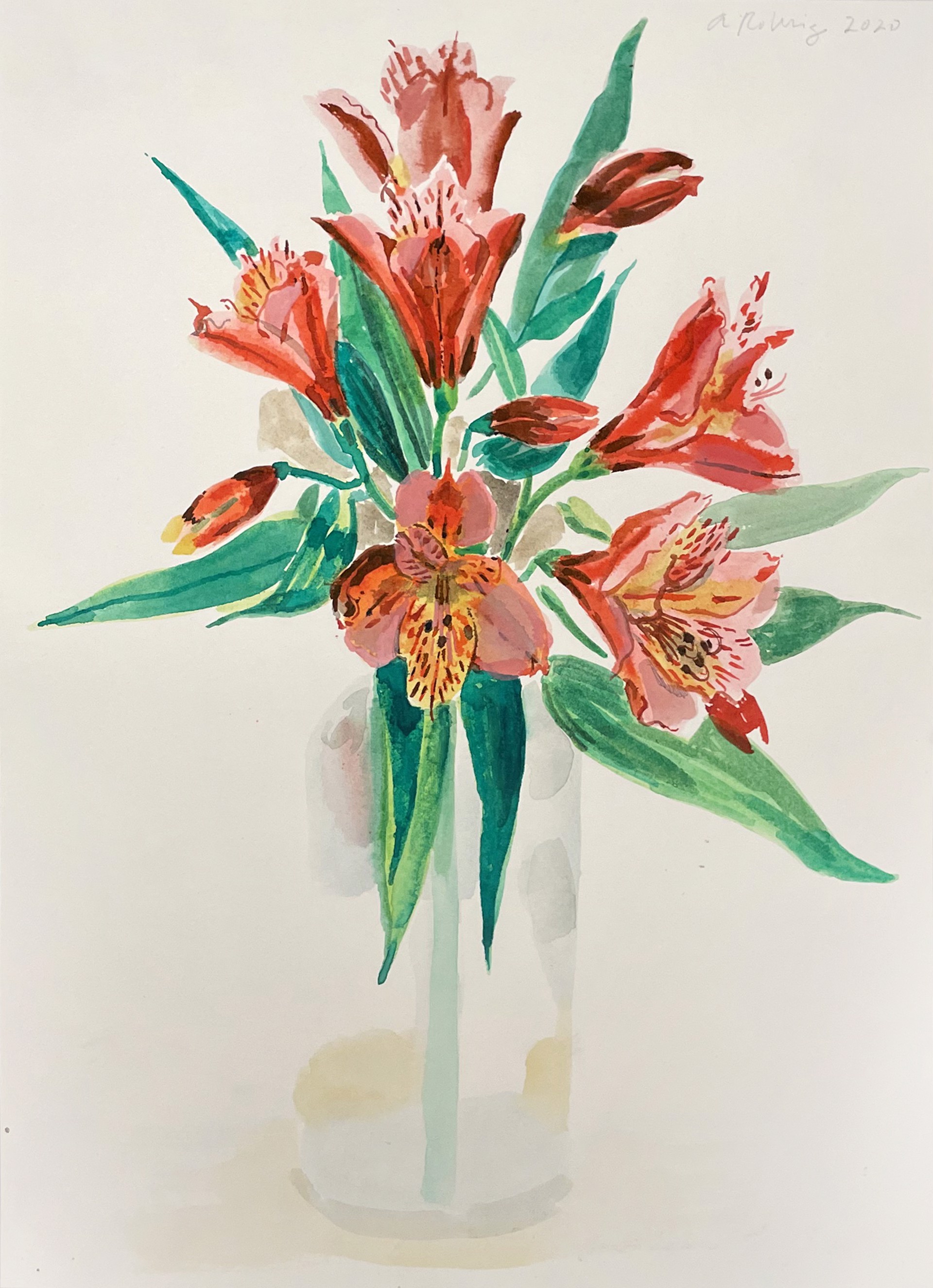 Flowers II (Alstroemeria) by Alexander Rohrig