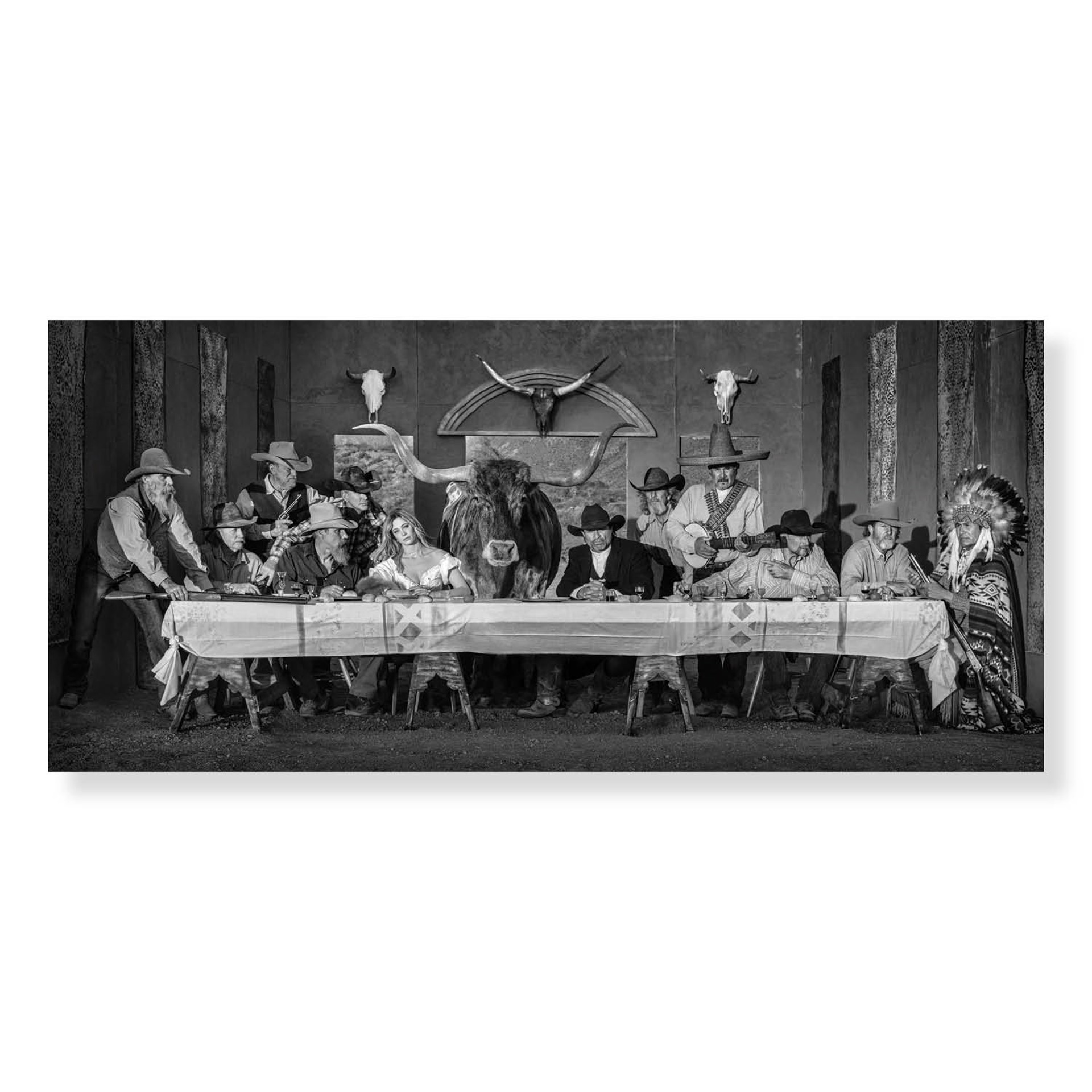 The Last Supper in Texas by David Yarrow