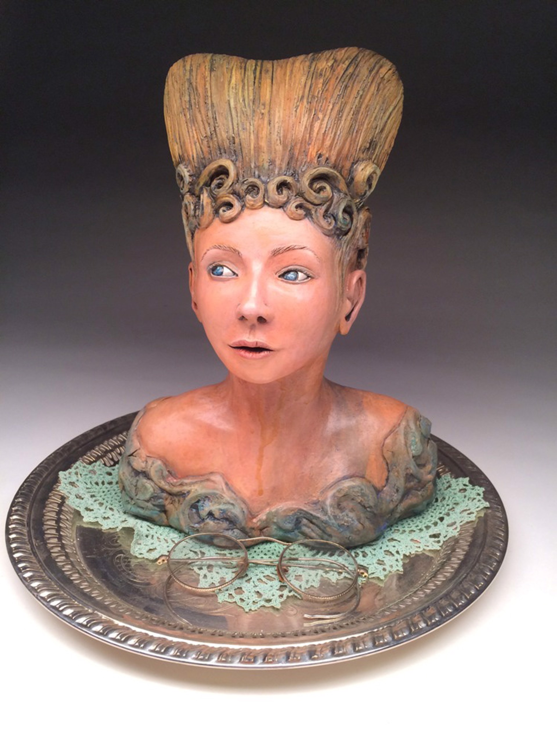Head Vase: Peer by Linda Ganstrom