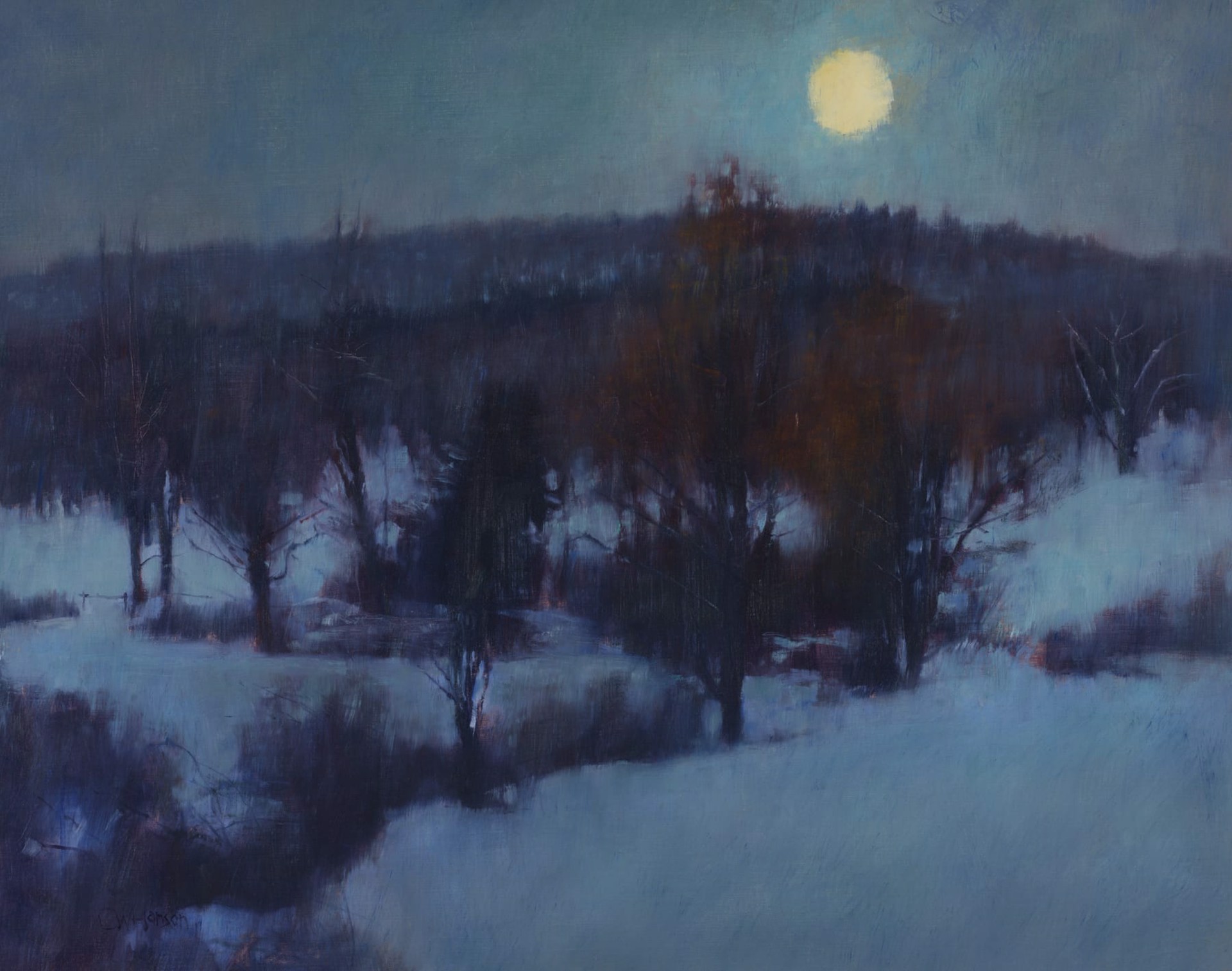 December Moonrise by Curtis Hanson