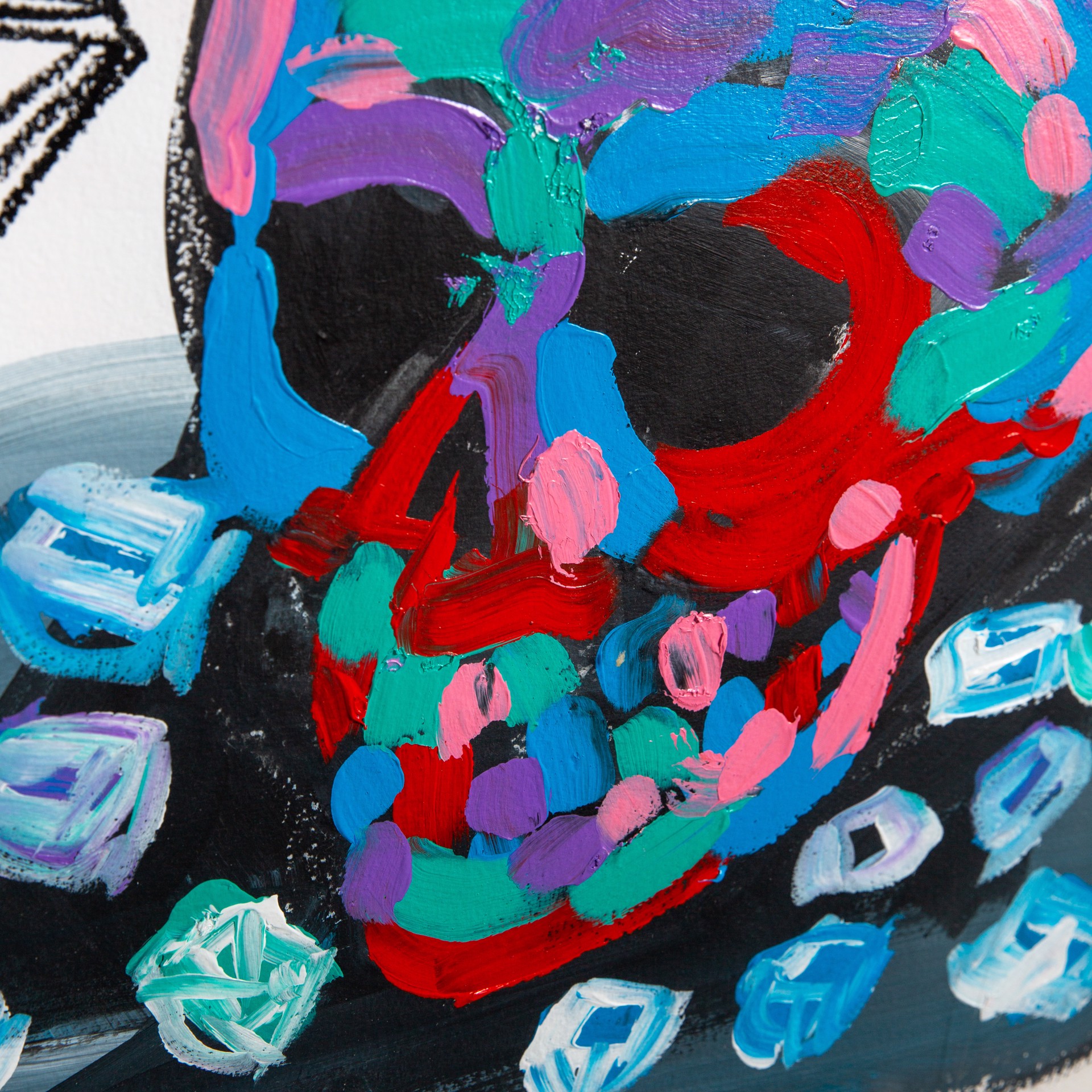 Diamond Skull II by Bradley Theodore