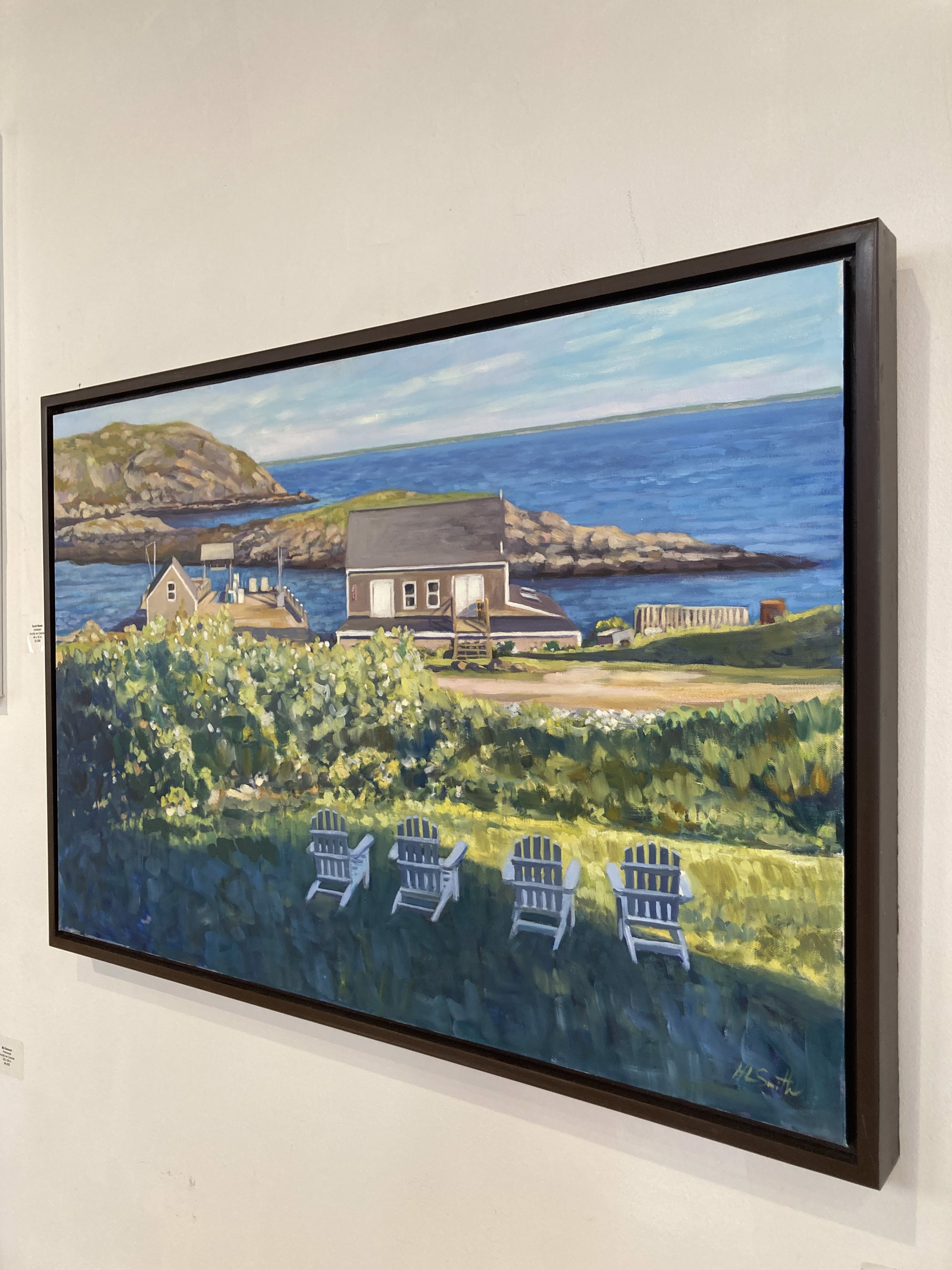 A Quiet Morning on Monhegan Island by Holly L. Smith