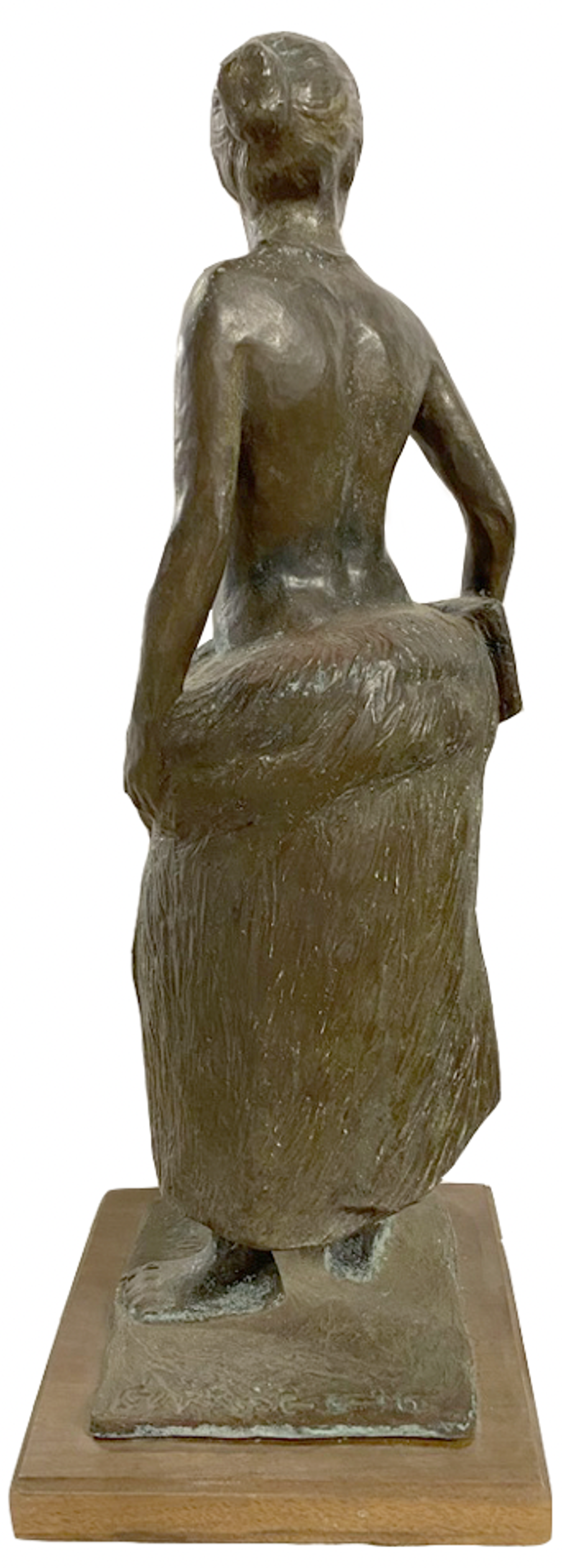 Woman in Hula Skirt by A. LaMoyne Garside