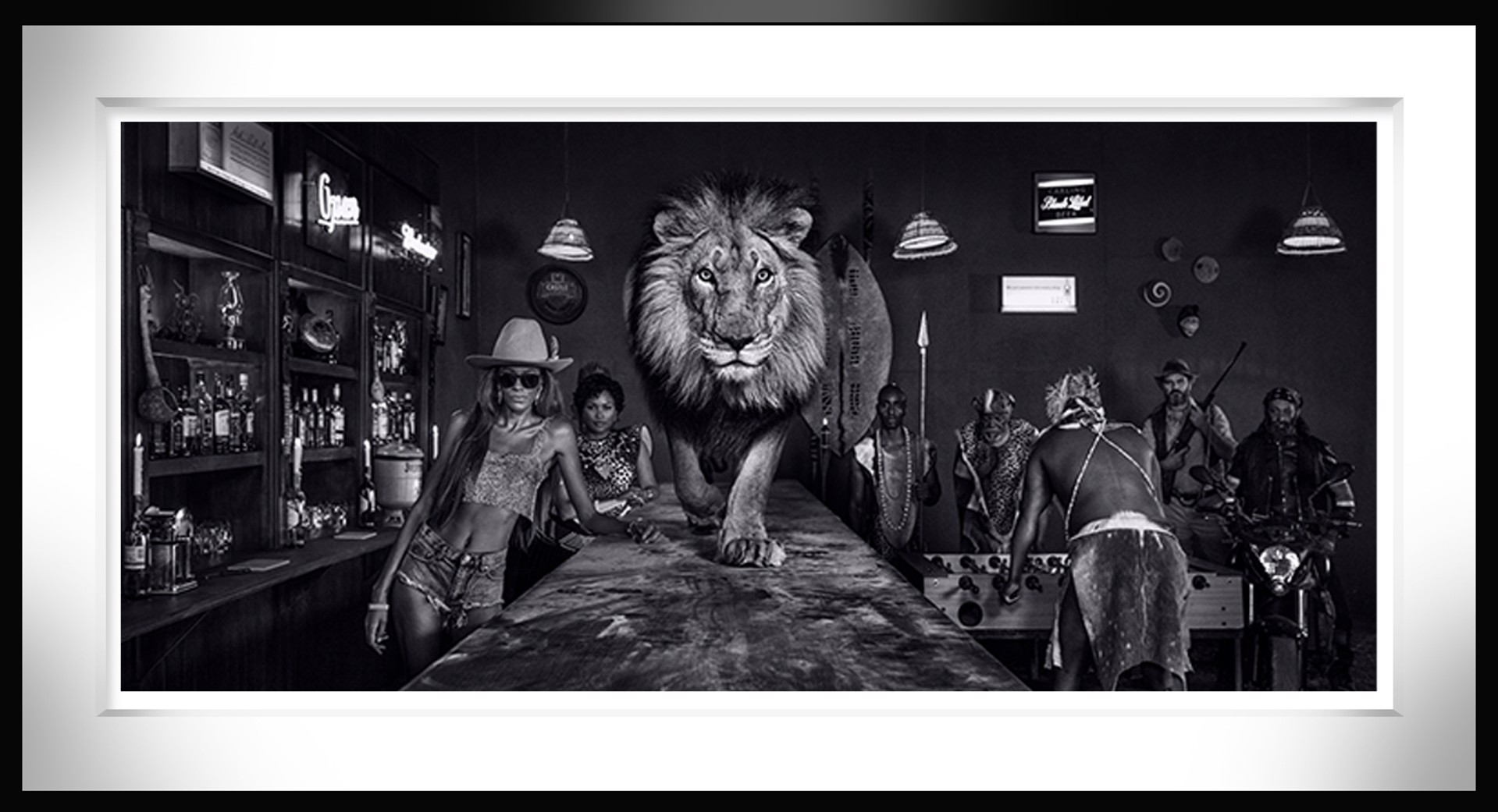 The Lion's Den by David Yarrow