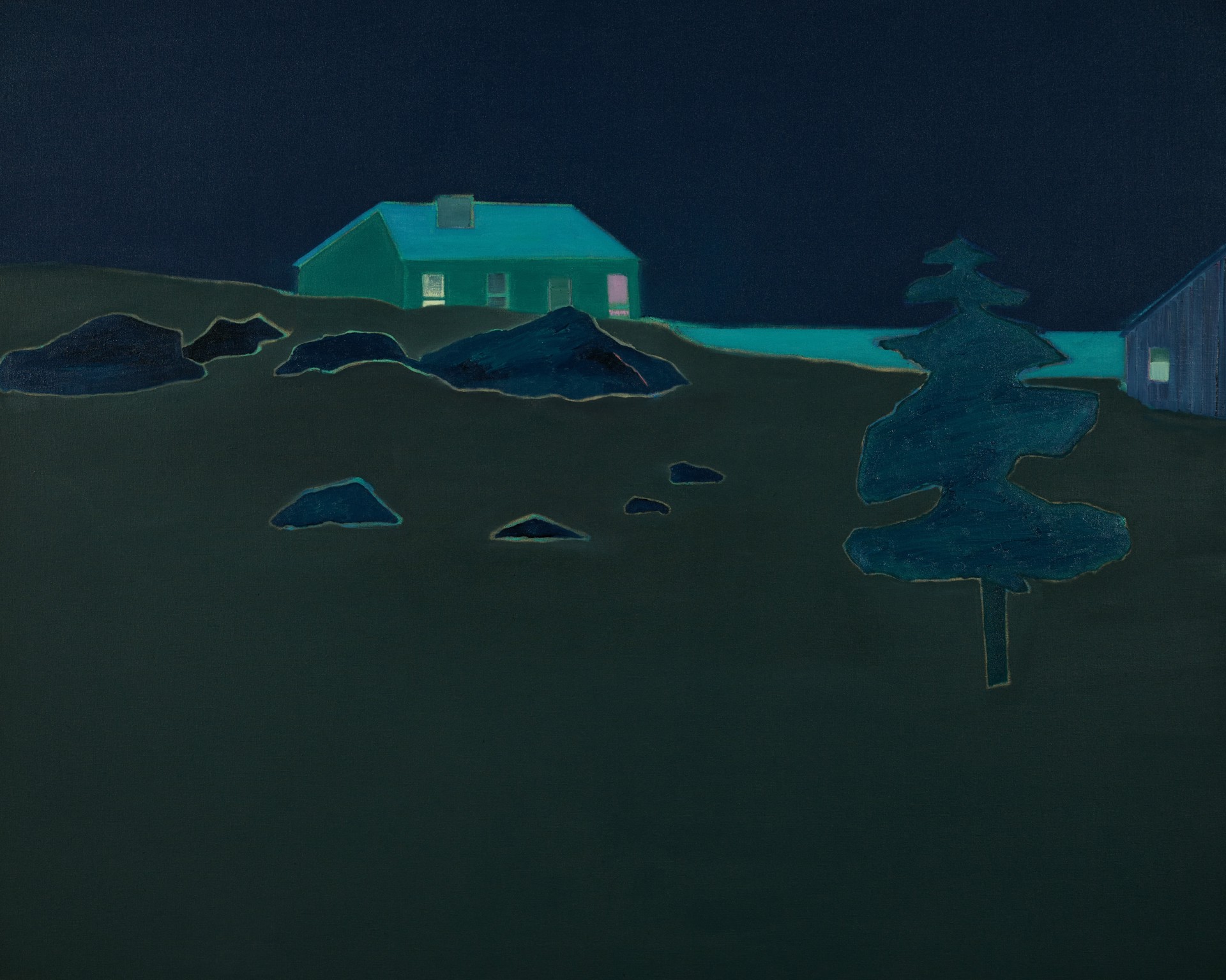Atkins Point, Northern Shore by Tom Hammick