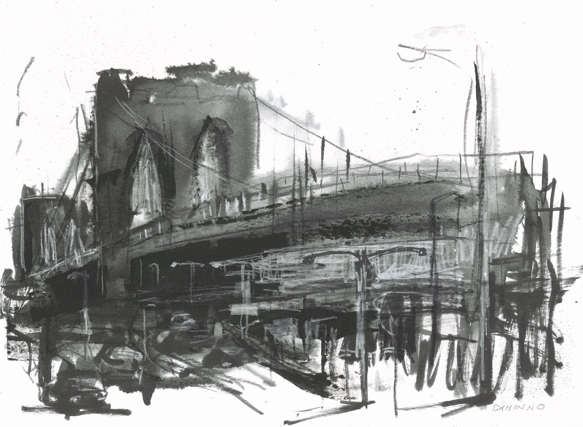 Brooklyn Bridge by Steve Dininno