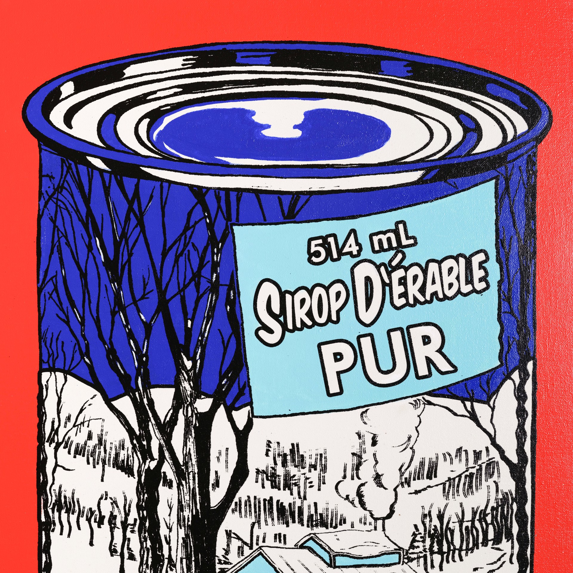 Sirop D'Érable (Red/Purple) by Whatisadam