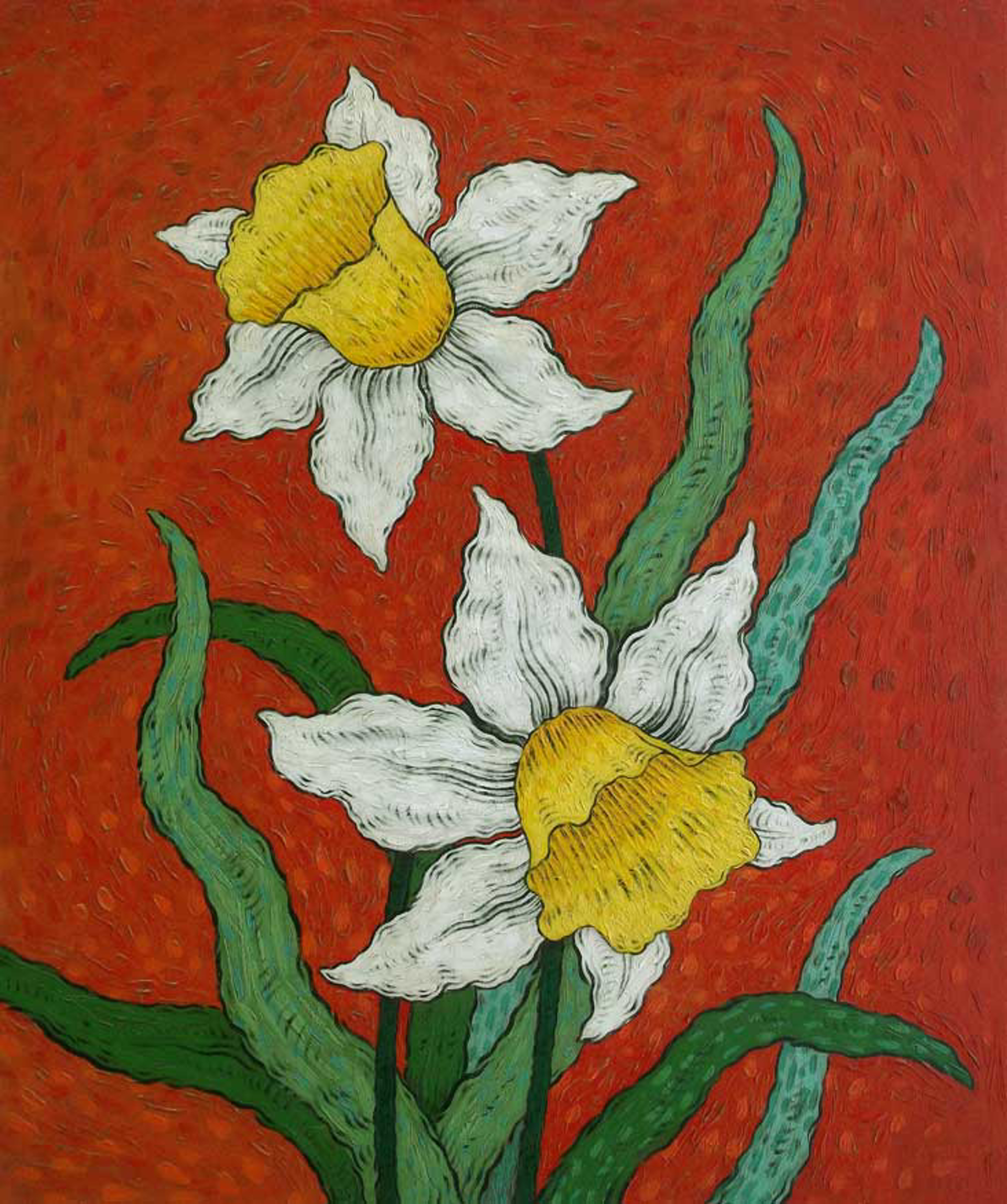 White Daffodils 2 by Mark Briscoe