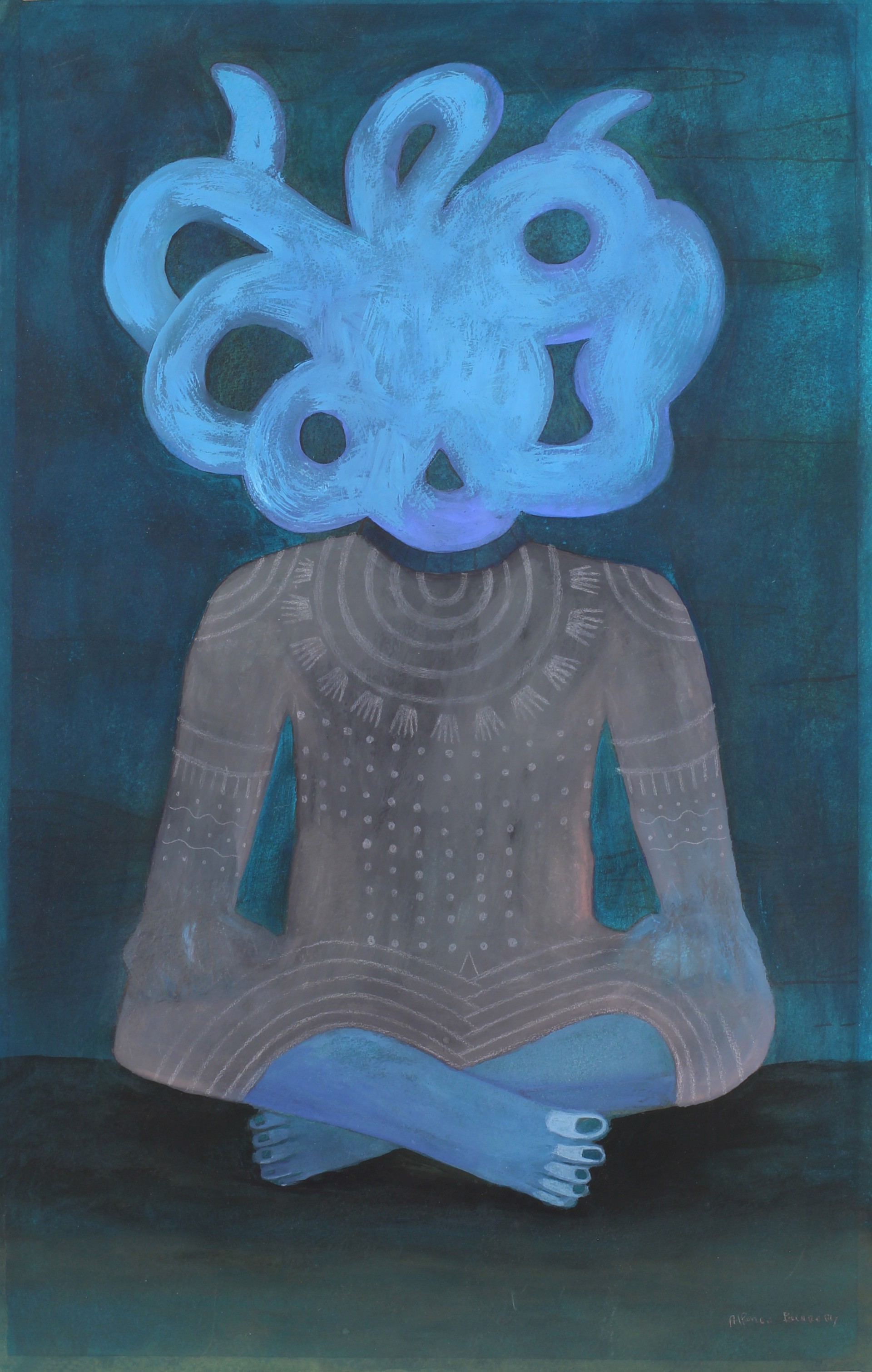 Meditation by Alfonso Barrera