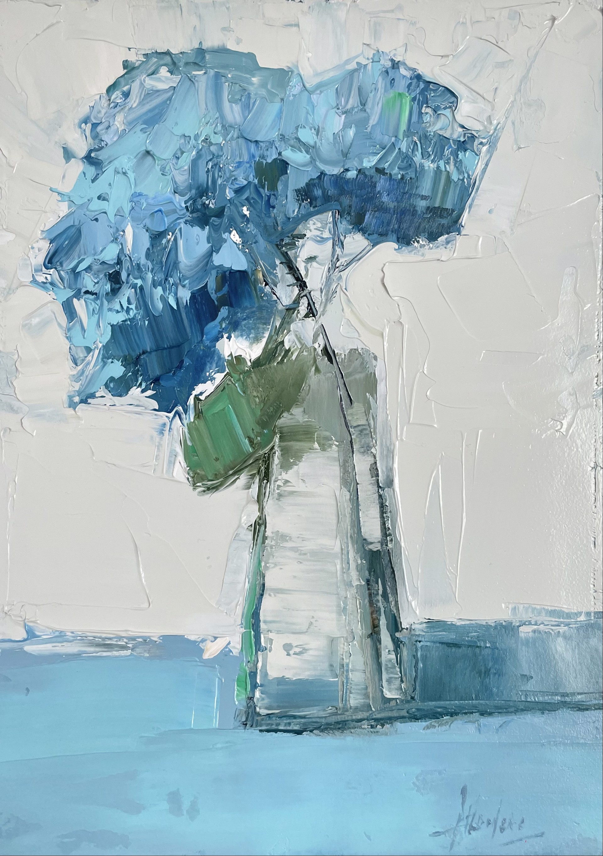 Just One, In Blue by Barbara Flowers