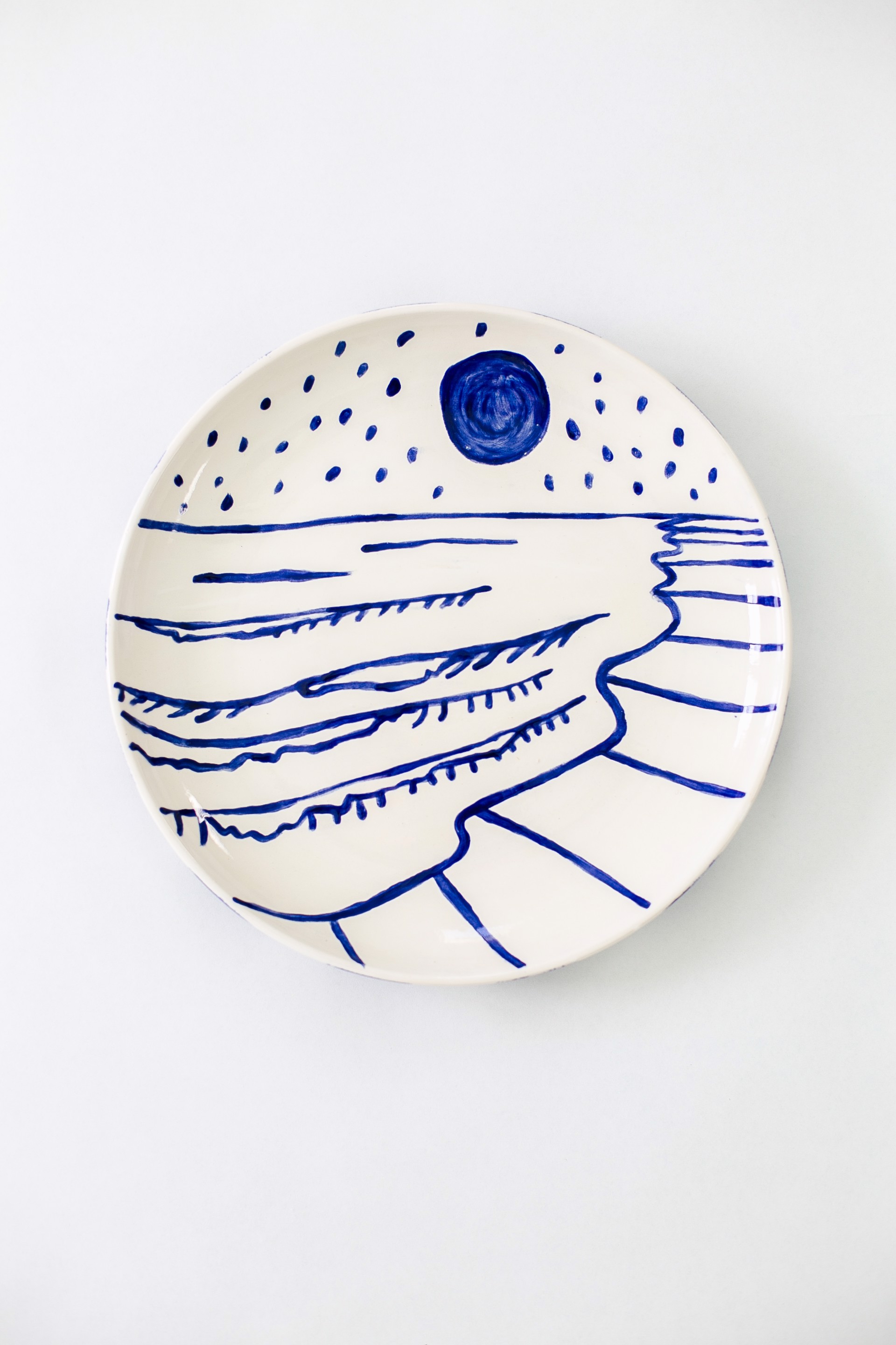Dinner Plate 5 by Andrea Naylor