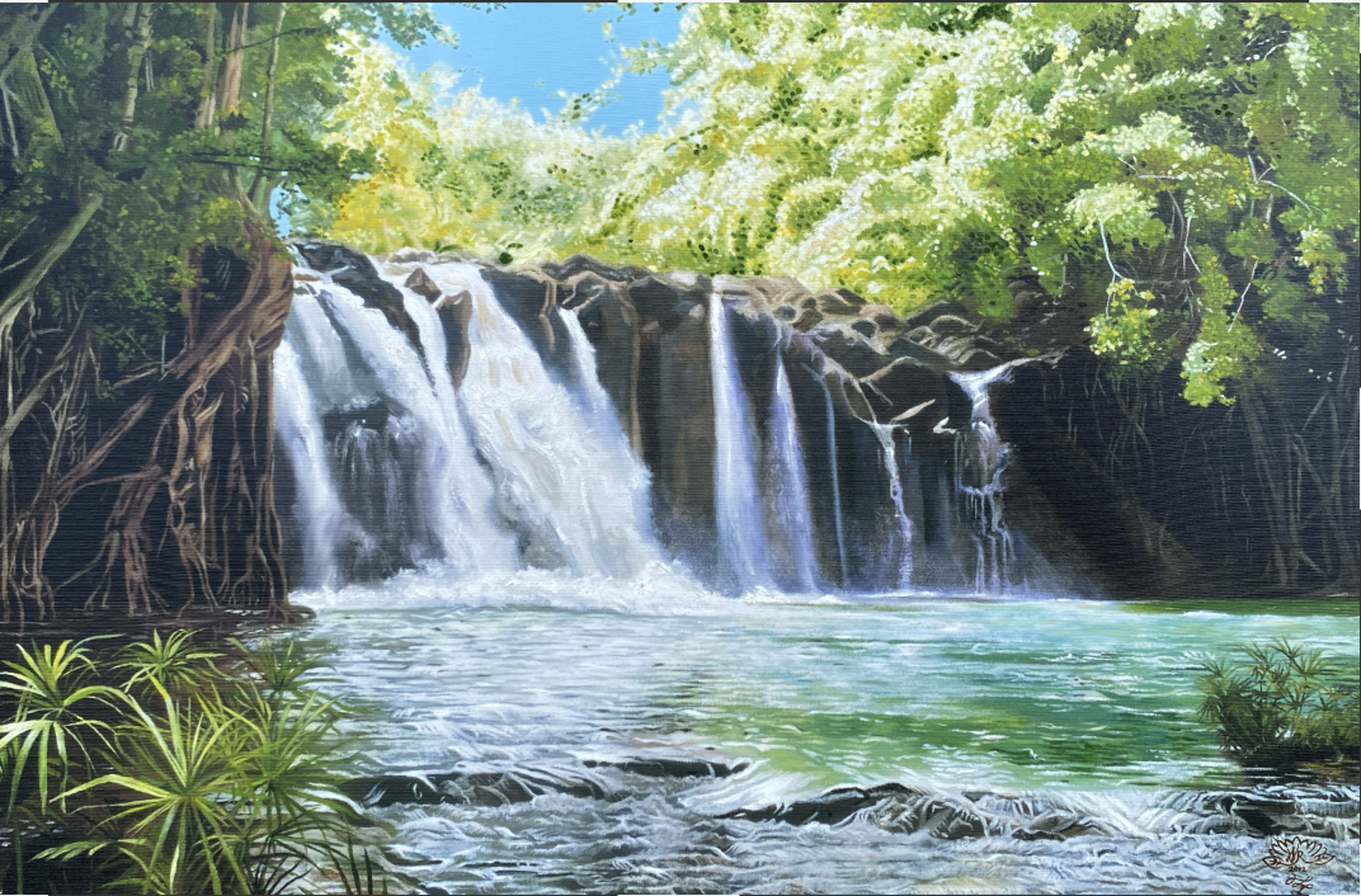 Kīpū Falls by Wendy Roberts