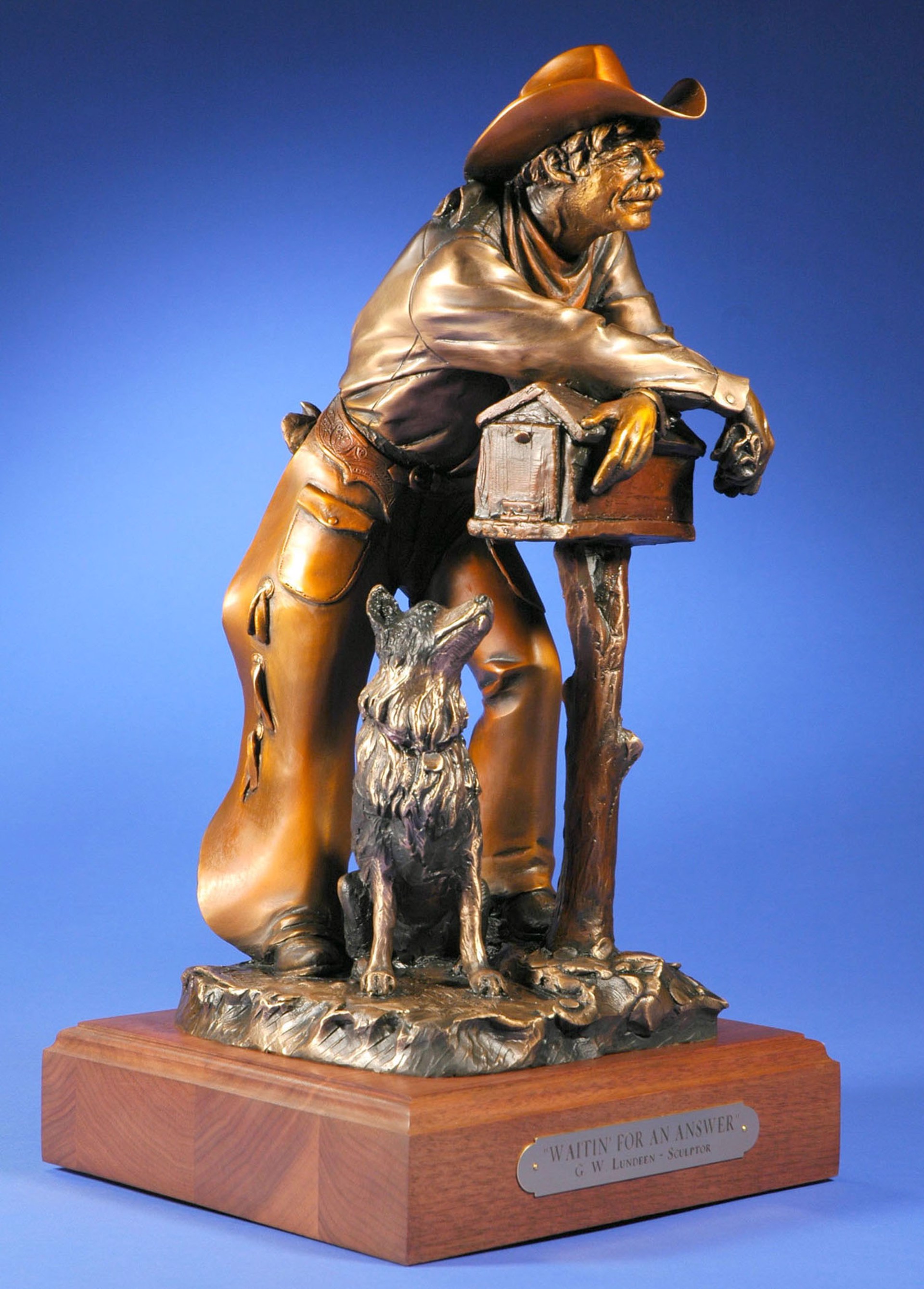 Waitin' for an Answer by George Lundeen