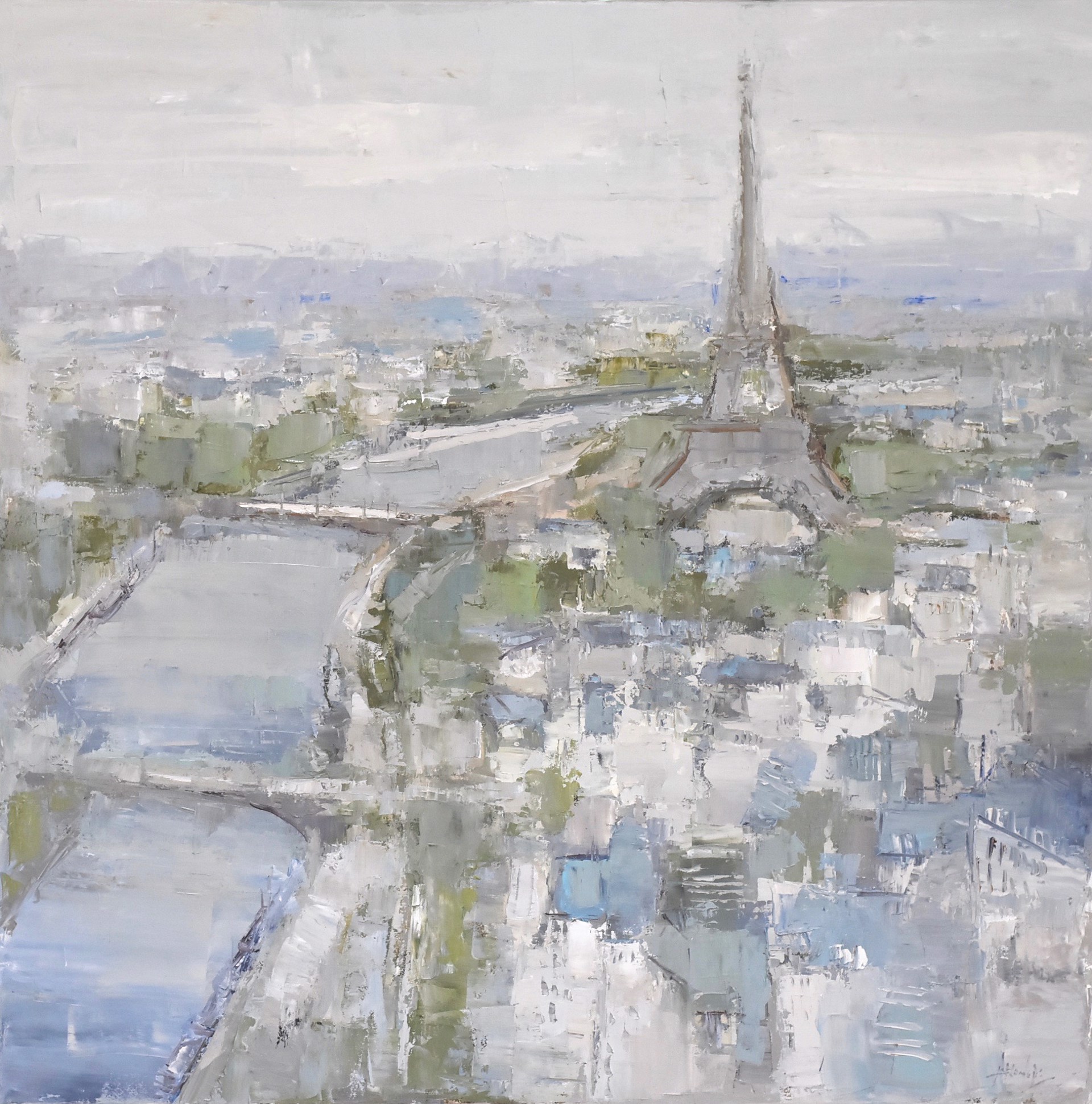 The Seine, Paris by Barbara Flowers