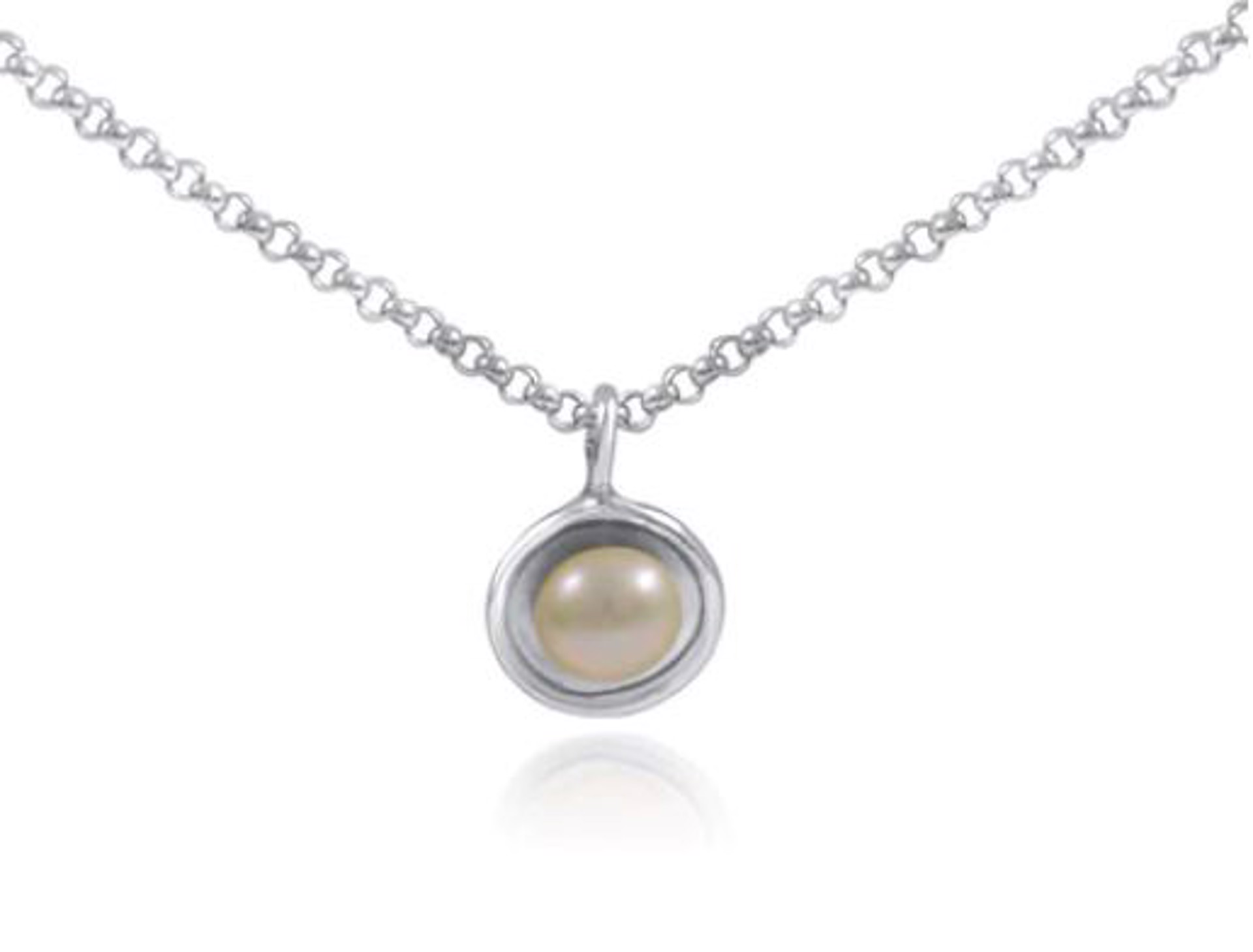 Mini Pearl Necklace by Kristen Baird