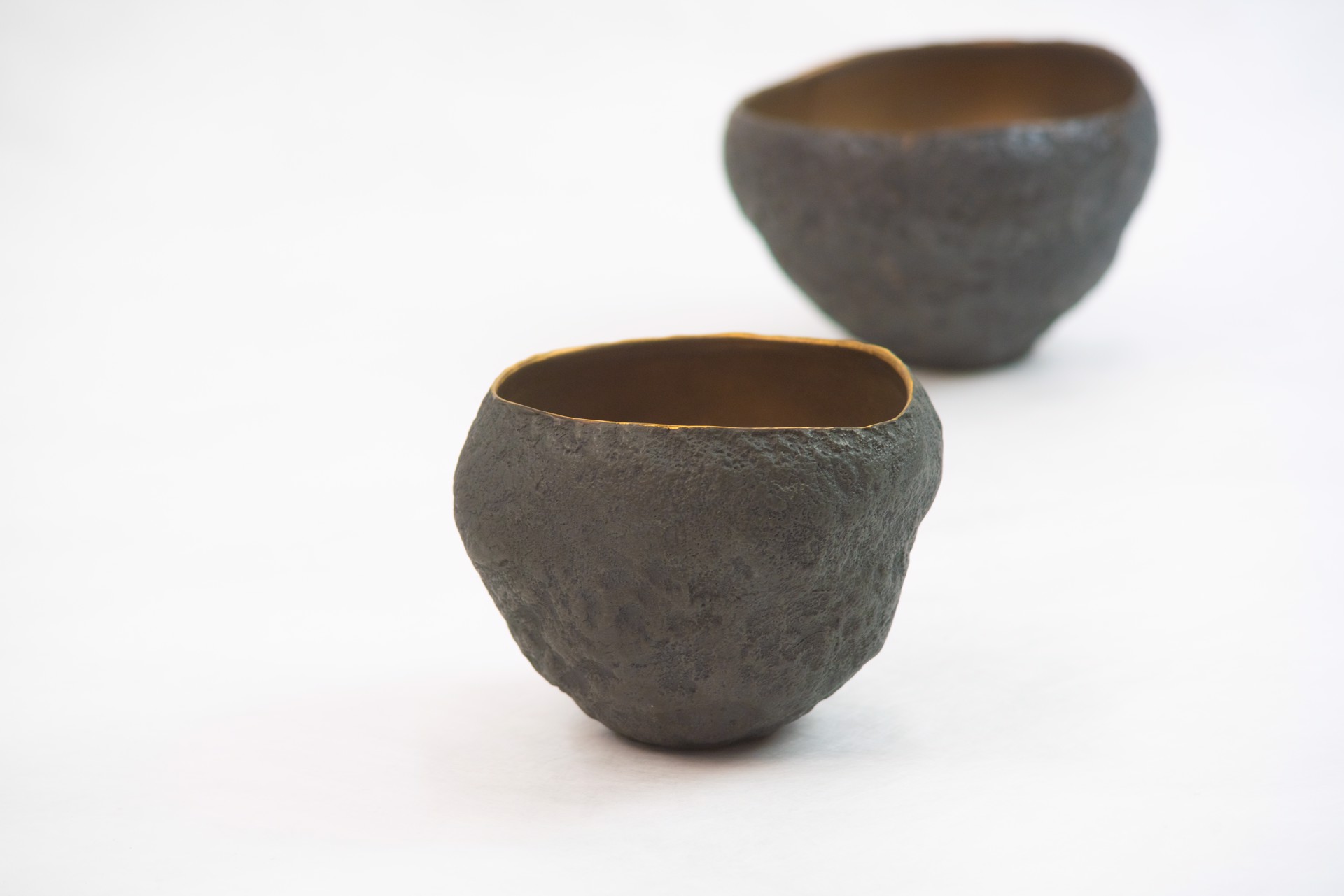 Small vessels with bronze
