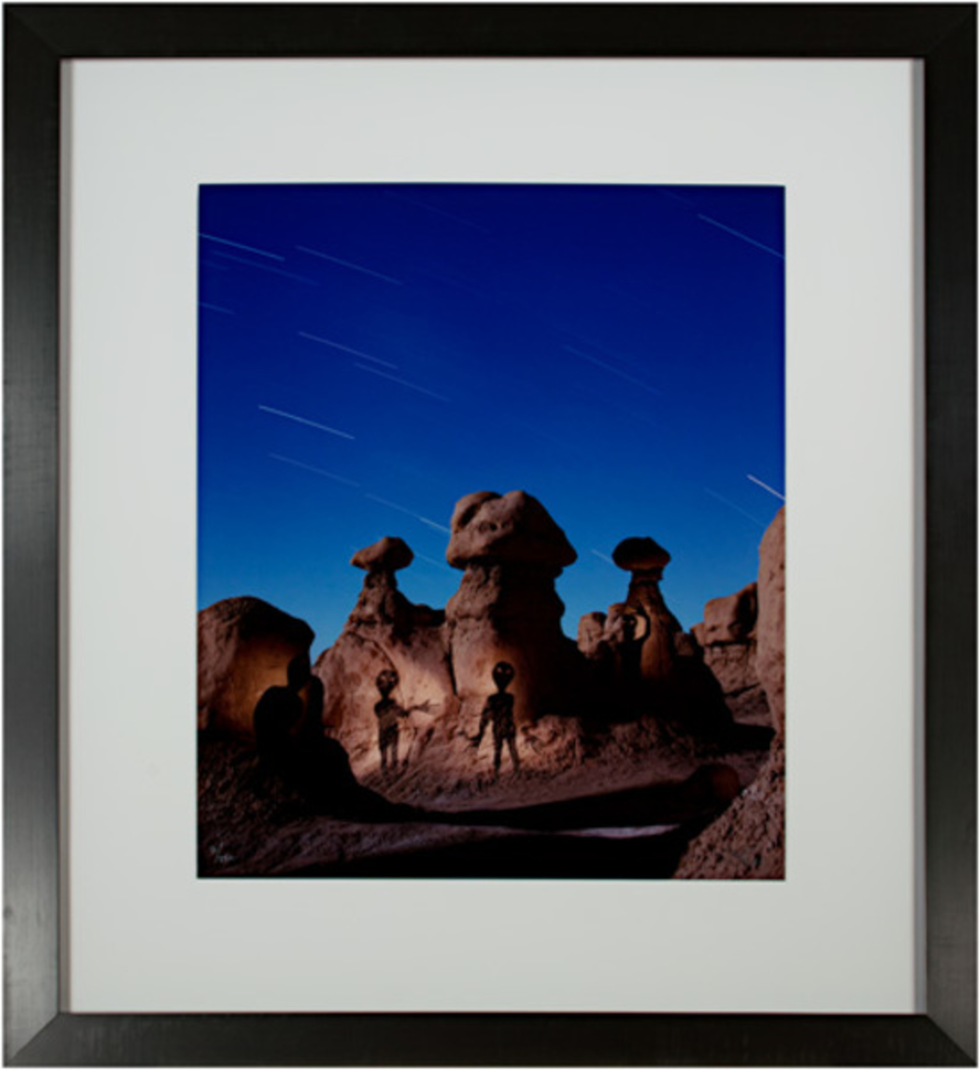 Aliens at Goblin Valley by Robert Kawika Sheer