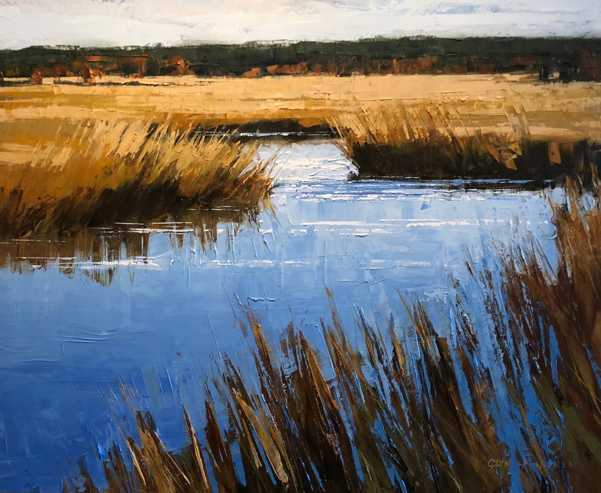 Autumn Marsh by Deborah Quinn-Munson