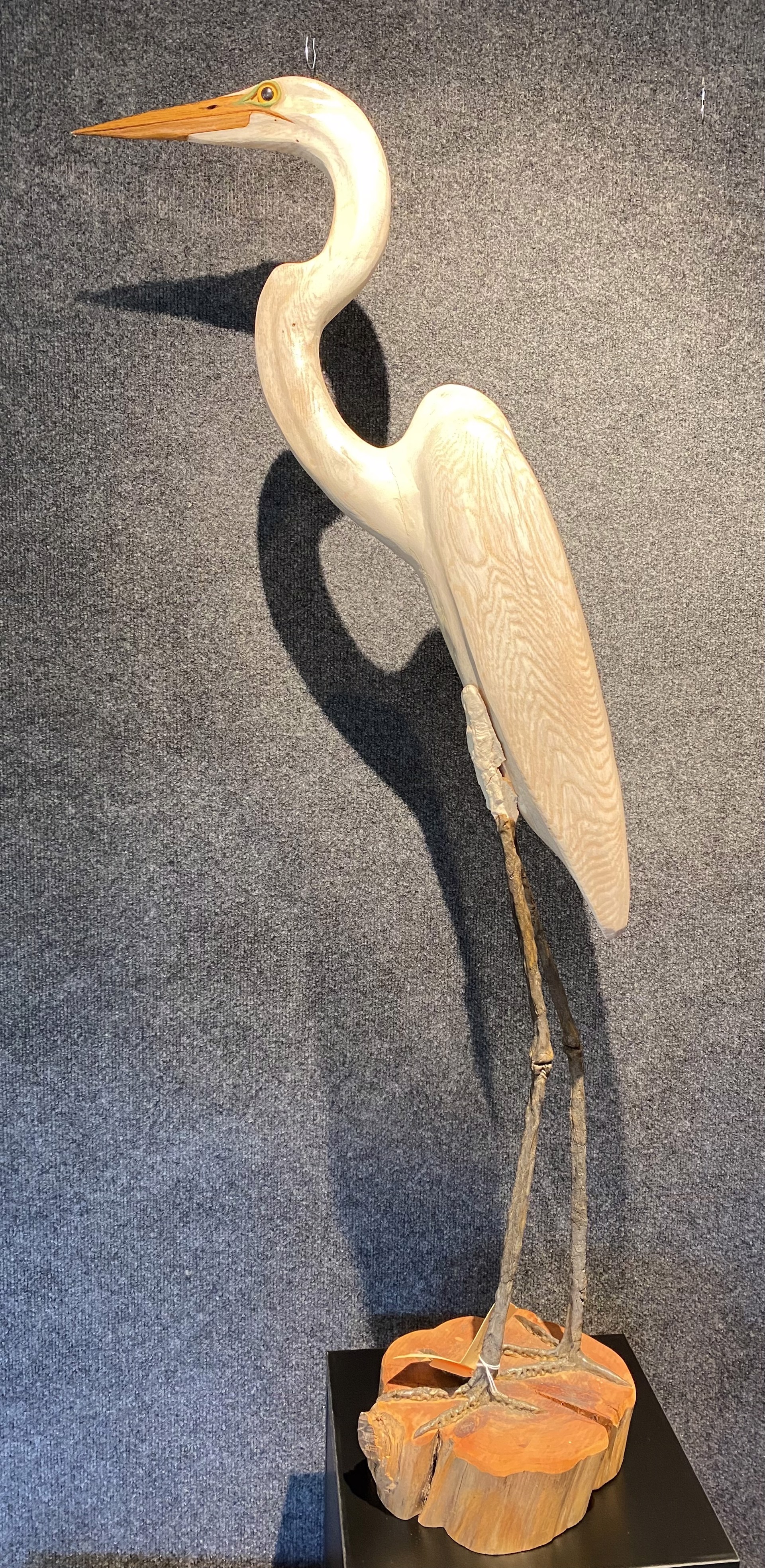 Great White Egret by Lance Lichtensteiger