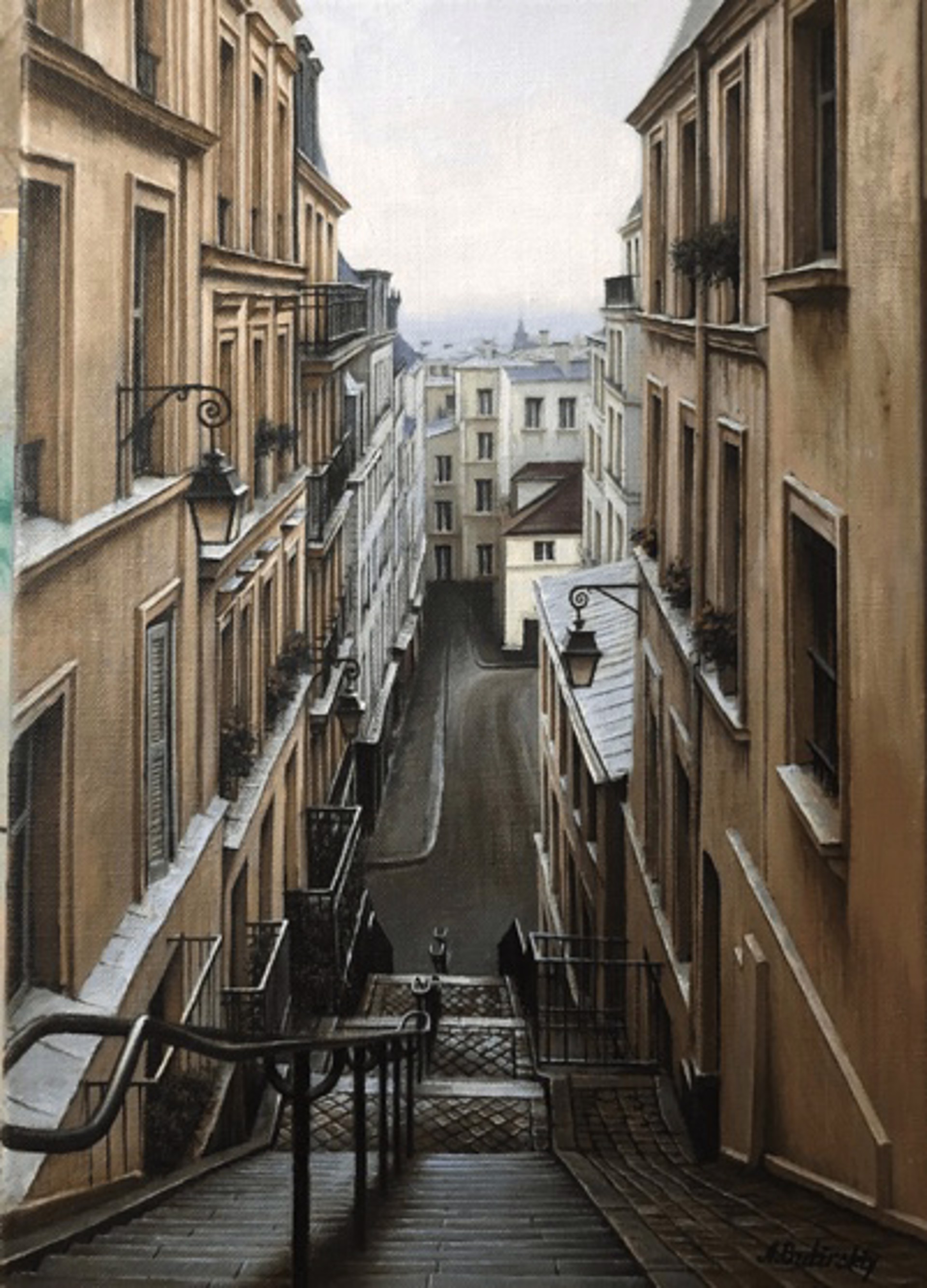 Morning In Montmartre by Alexei Butirskiy