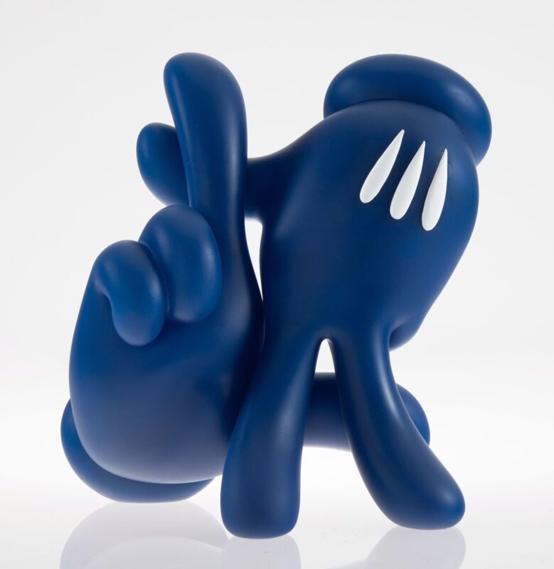 3 Foot LA Hands (Blue) by OG Slick | Patrick Jones Gallery