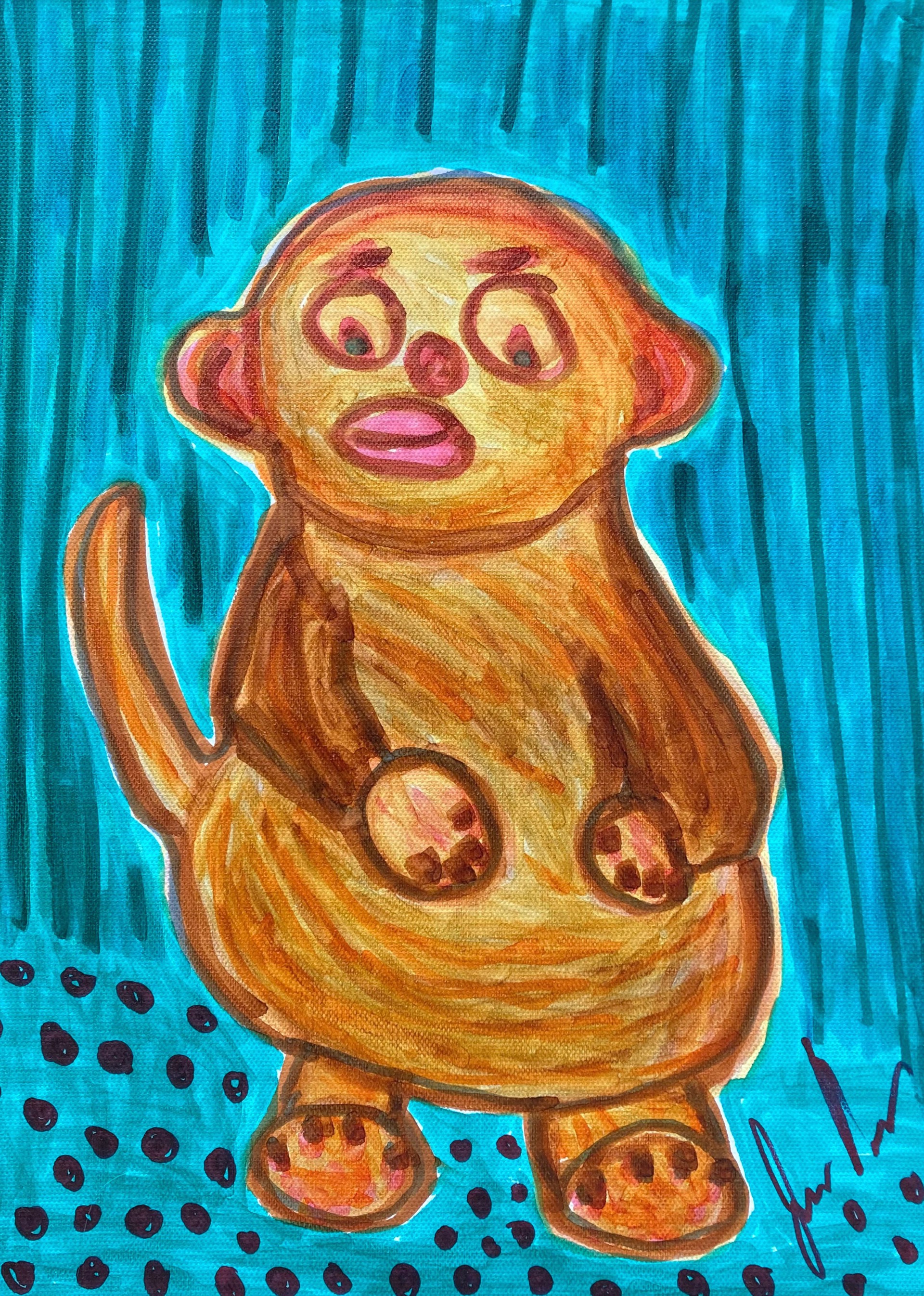 Primate Love Plush by Judith Berman