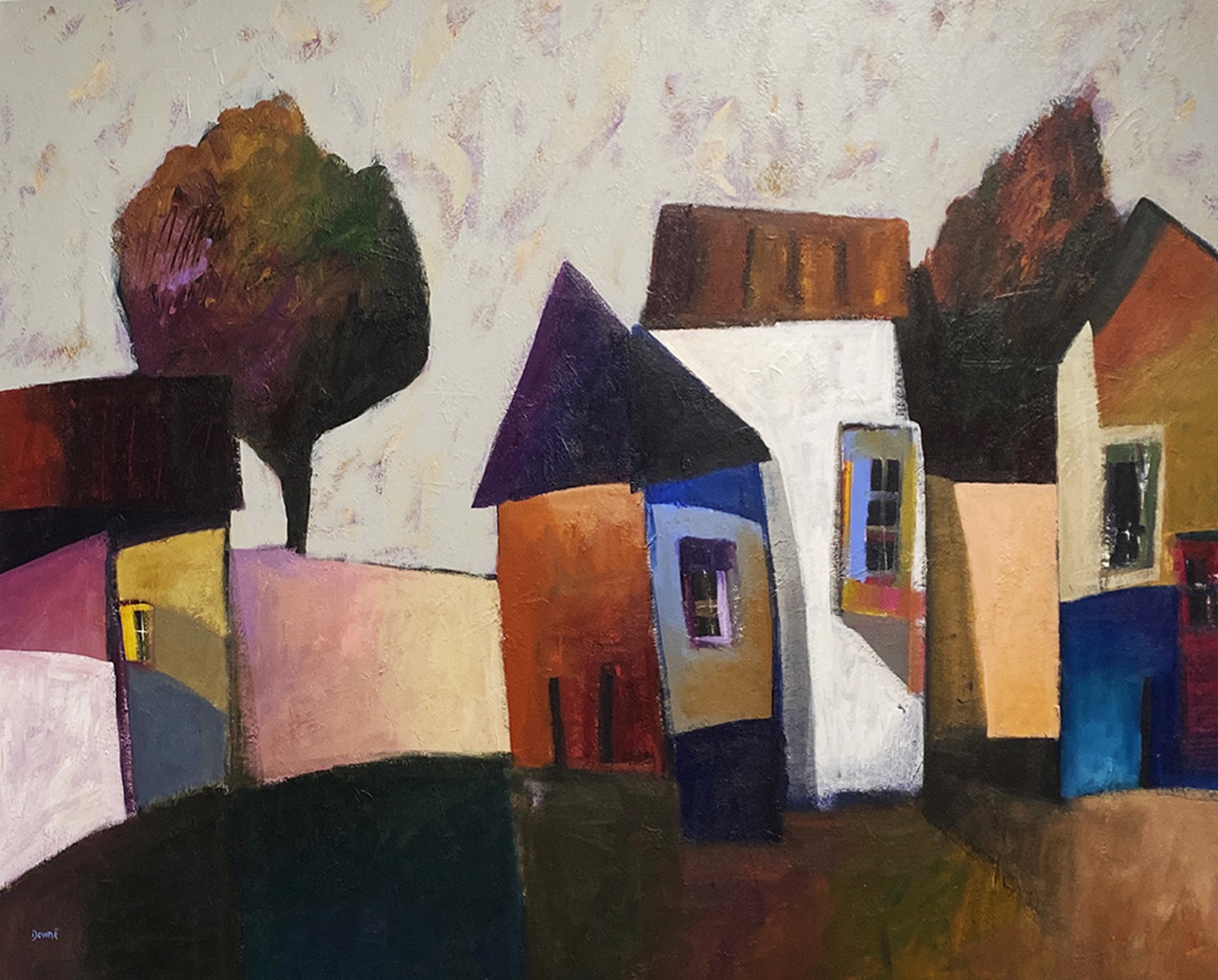 Happy Houses No.2 by Downe Burns