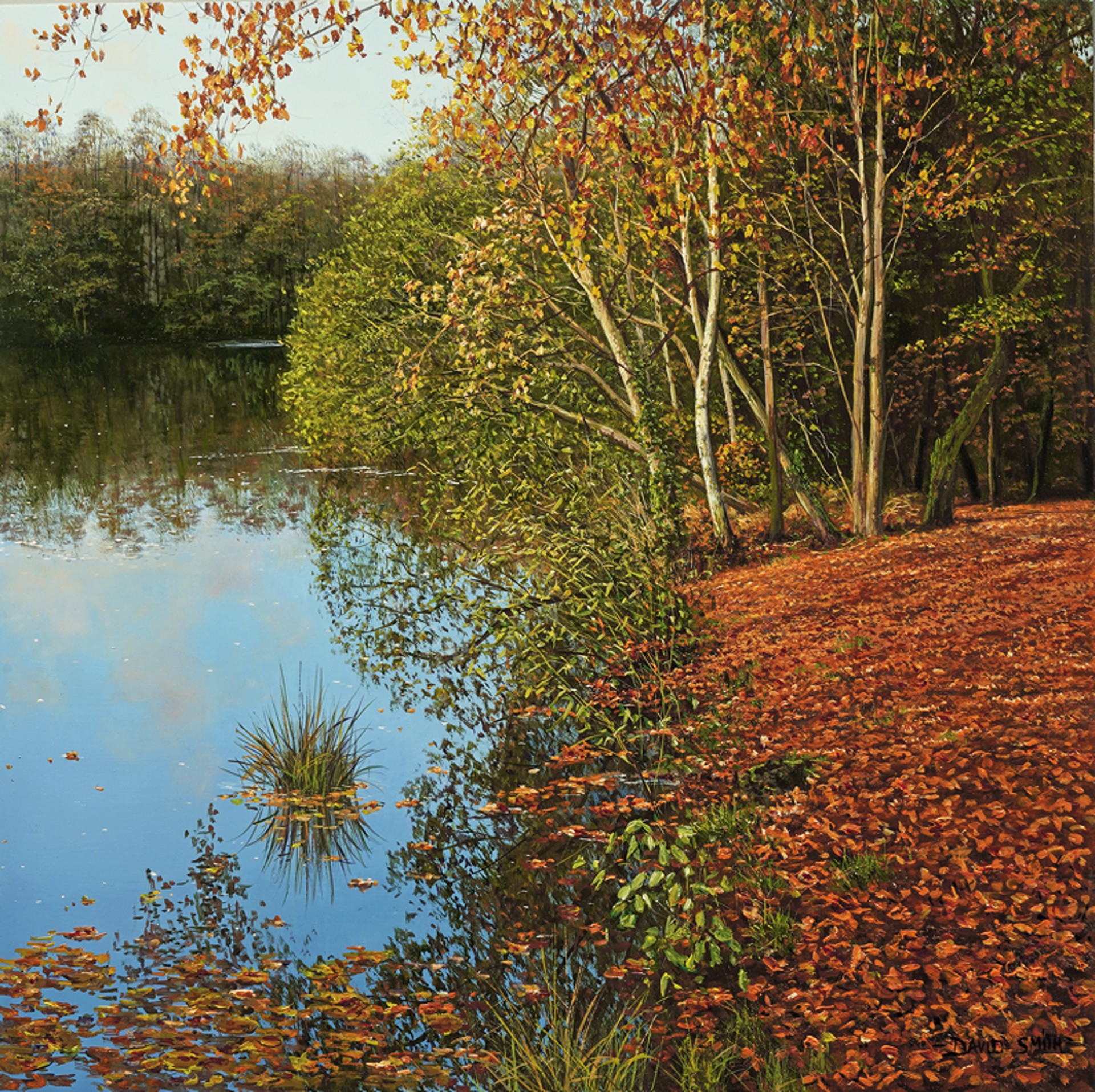 Autumn Lake by David Smith