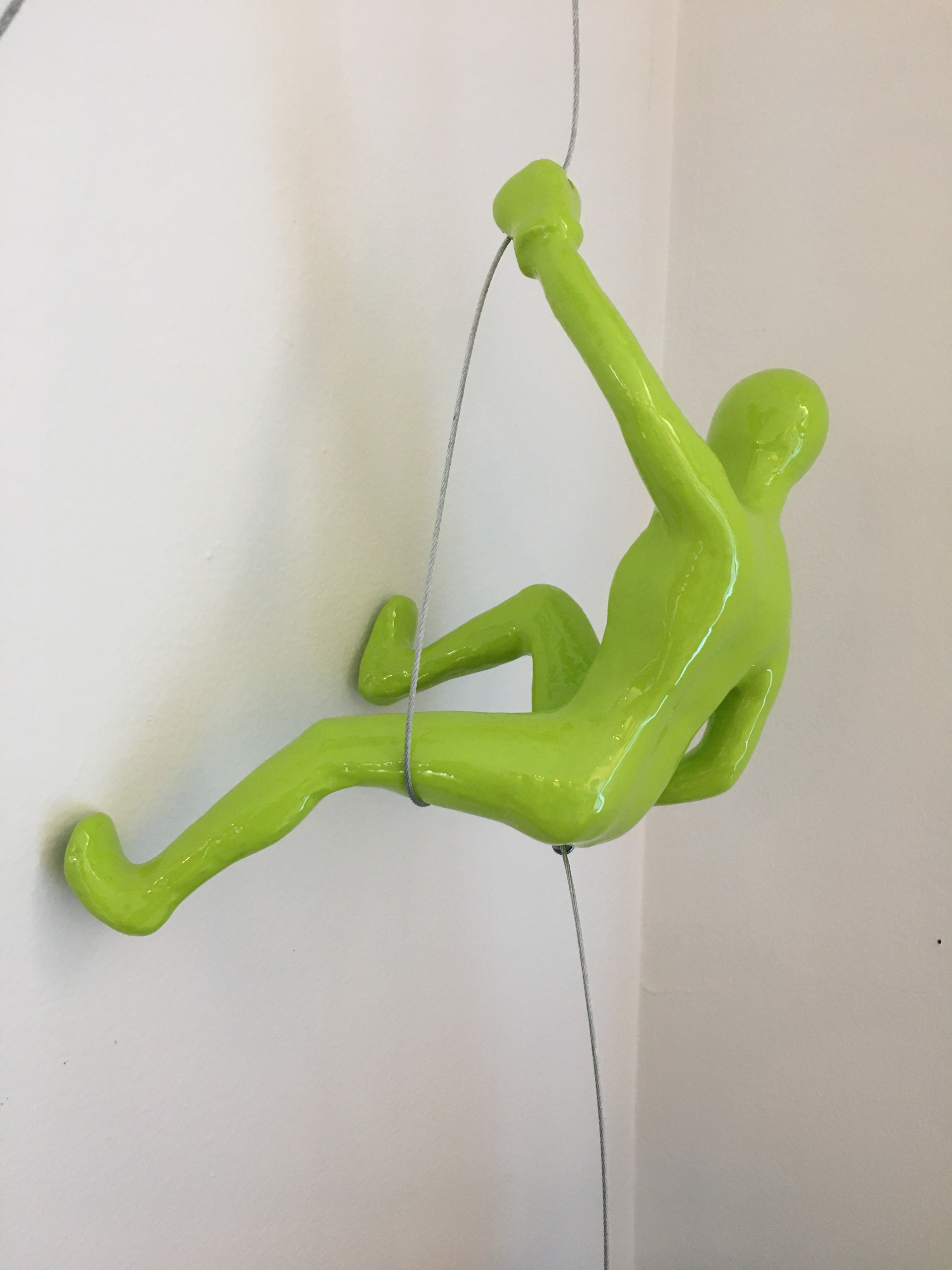 Wall Climber (#34 Lime Green) by Ancizar Marin