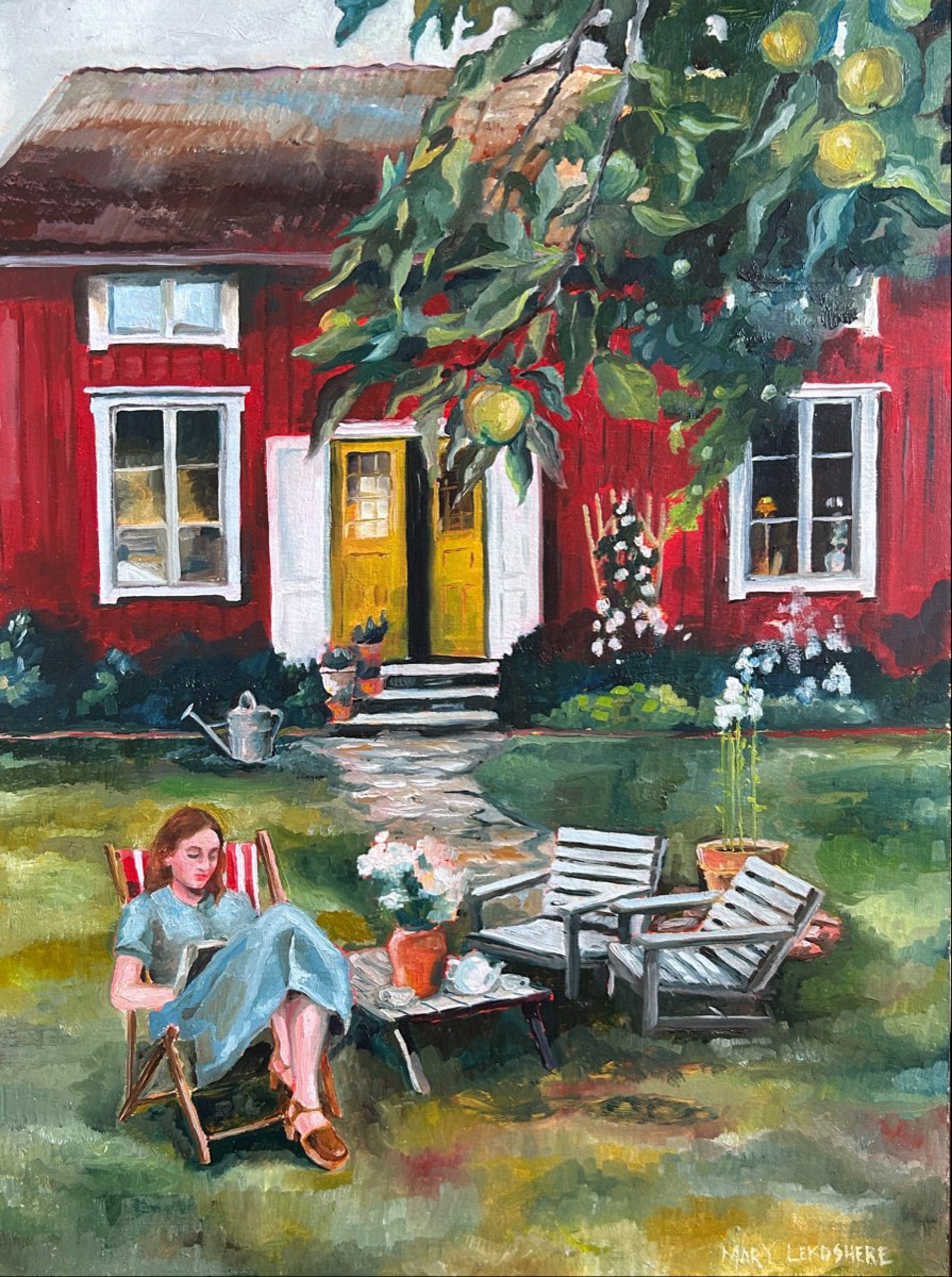 The Red House by Mary Lekoshere