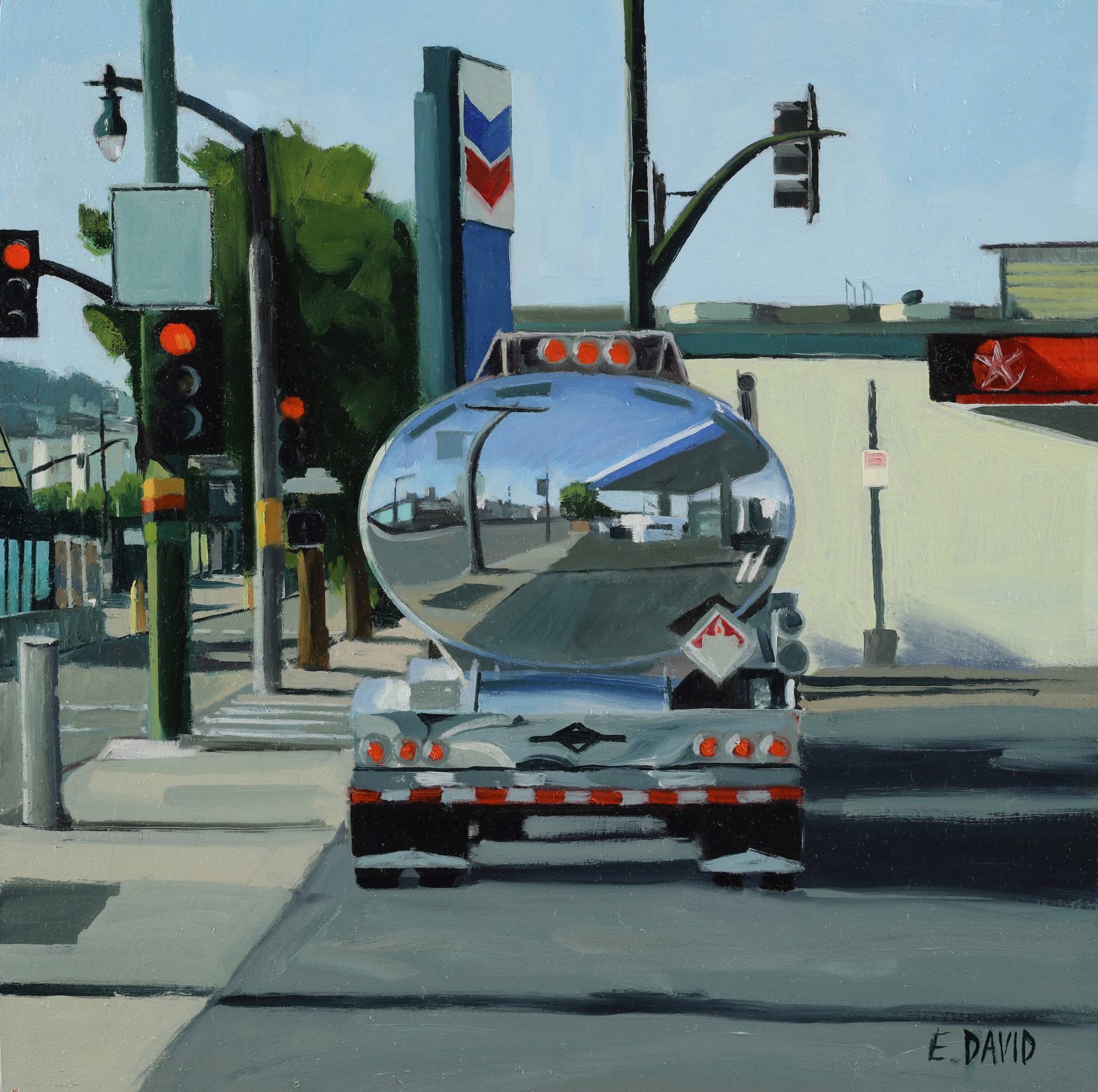 Gas Stop by Eileen David