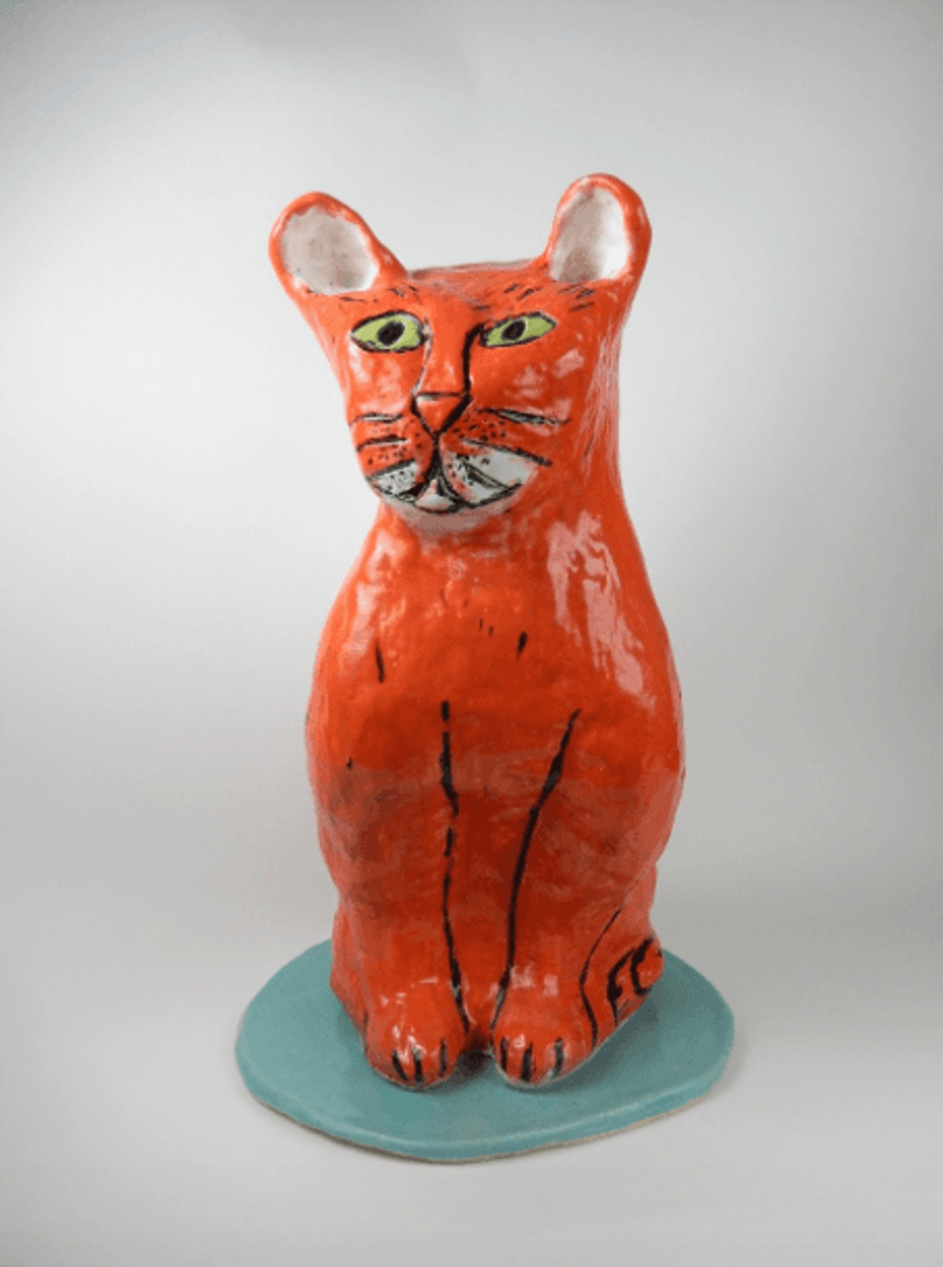 Orange Cat by Linda Smith