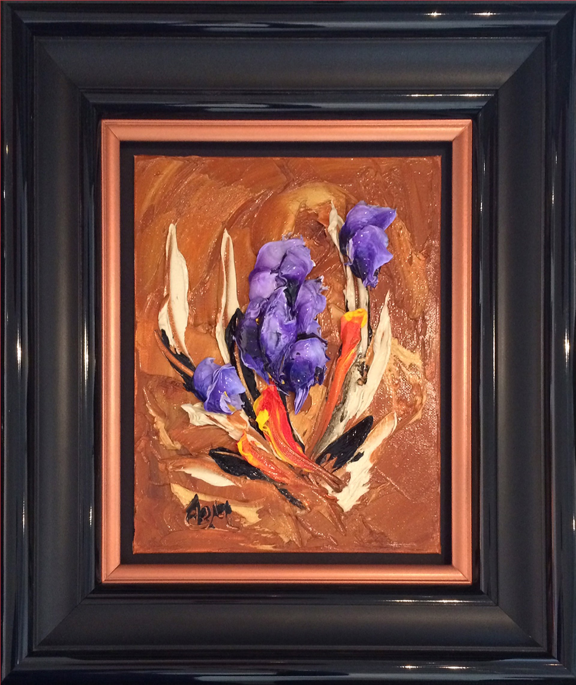 Violet Bouquet II by JD Miller