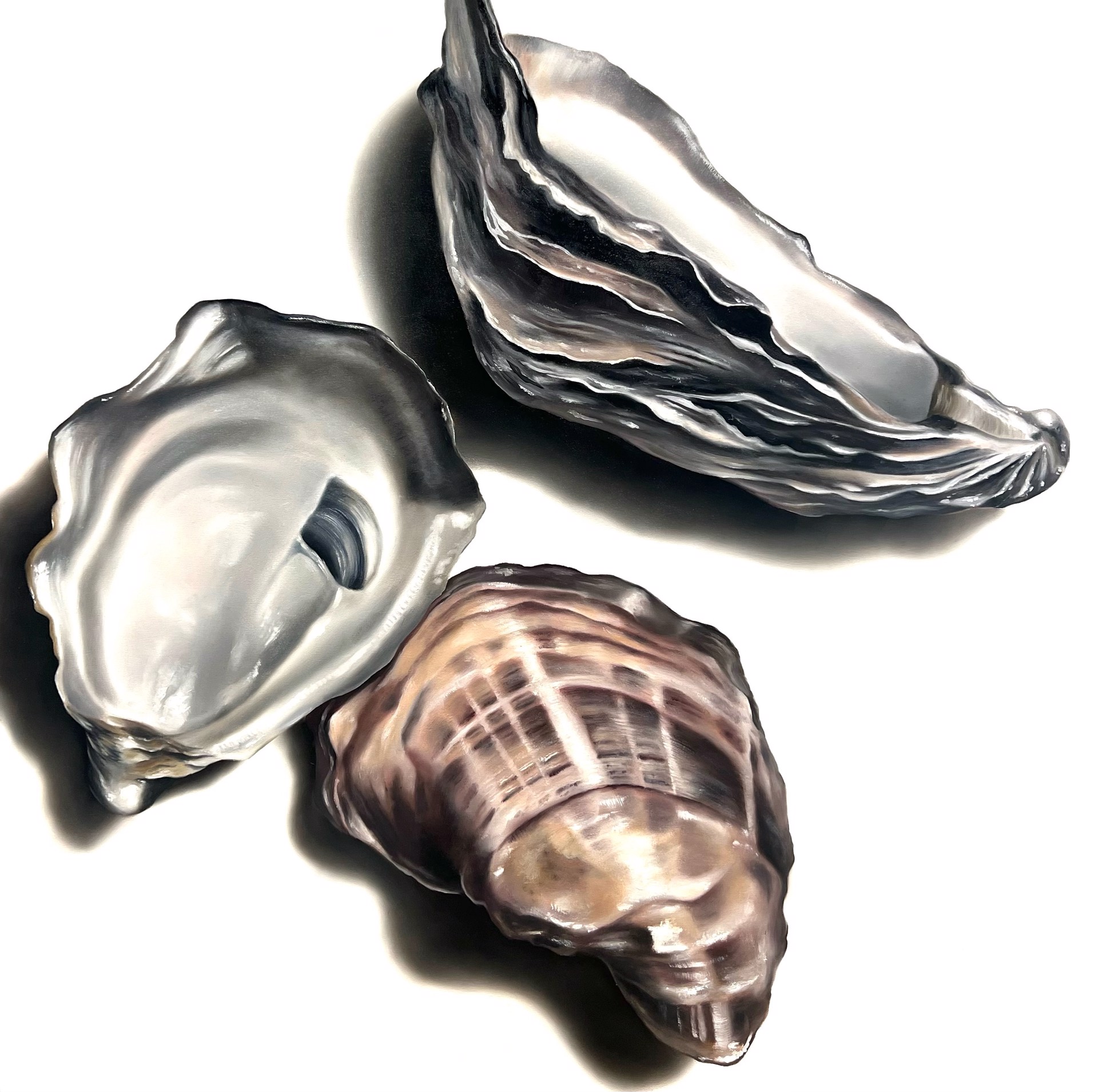 Oyster Trio No. 05 by Renee Levin