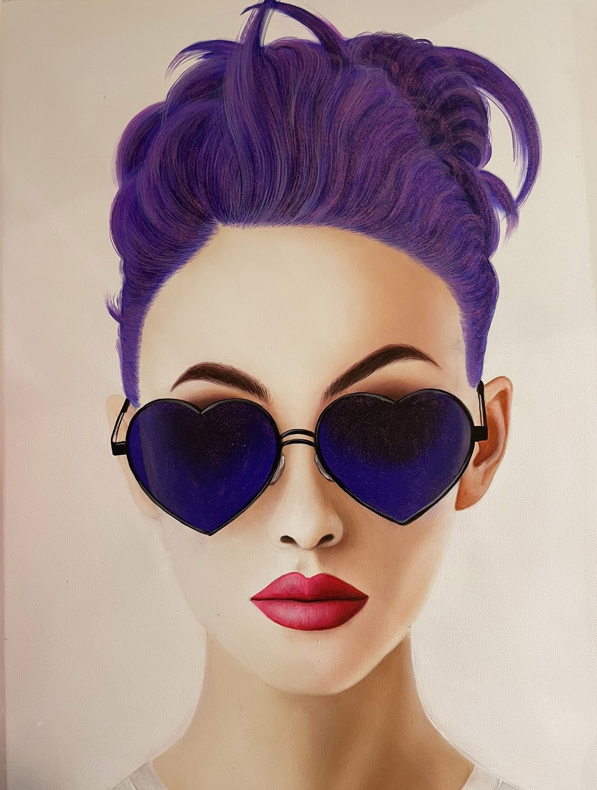 "Elizabeth in Purple" by Roni M