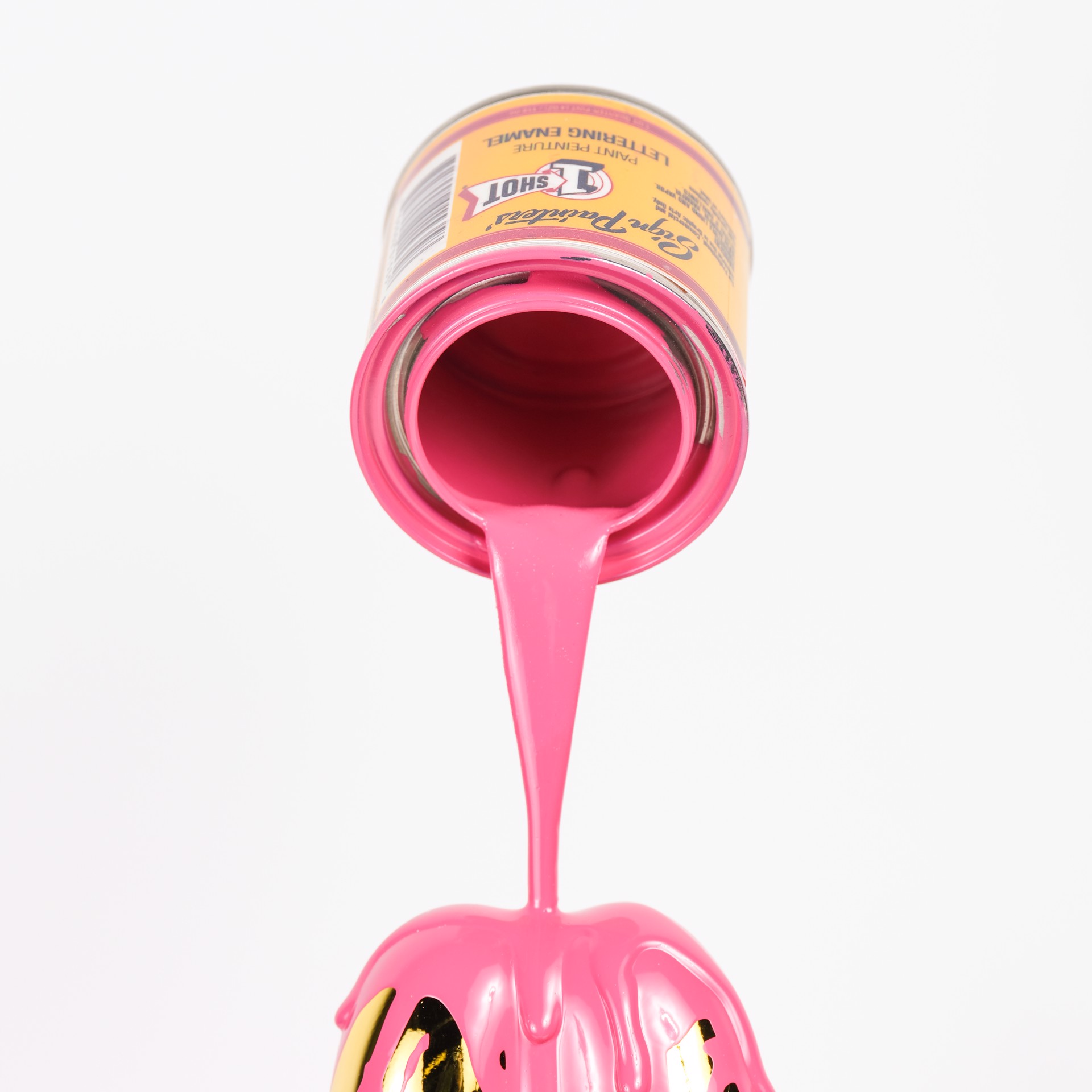Happy Accident  - Balloon Dog - Gold and Pink by Joe Suzuki